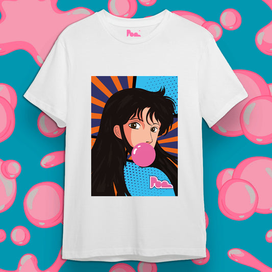 T-Shirt Bubble "Occhi di gatto" - PopbyAlessandro