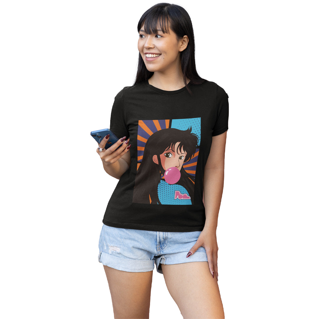 T-Shirt Bubble "Occhi di gatto"