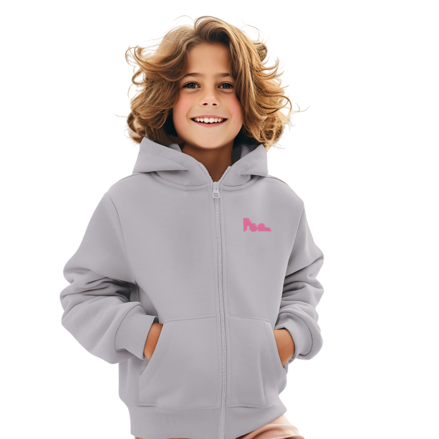 Felpa con zip Pop "Mario" KIDS - PopbyAlessandro