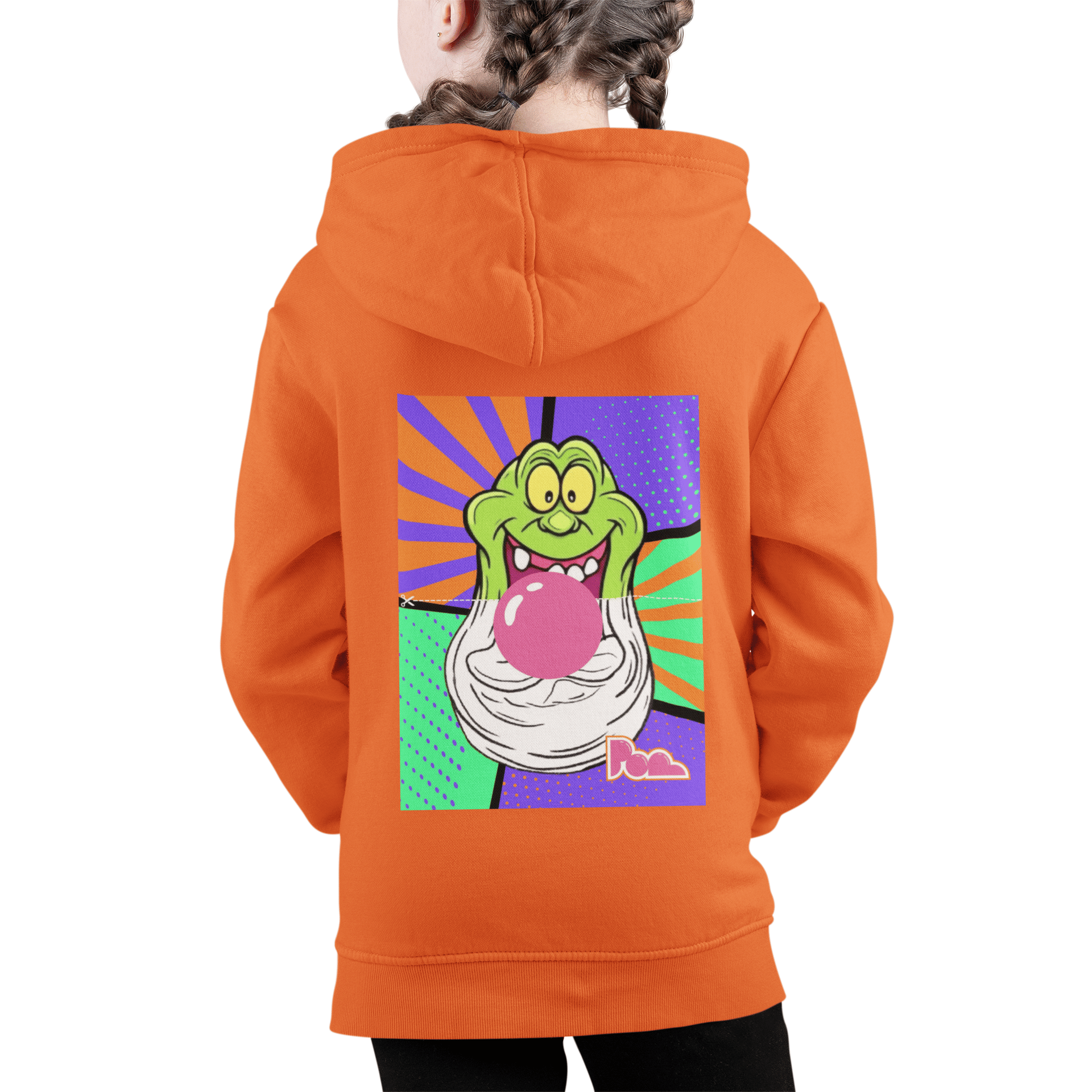 Felpa con zip Halloween Edition KIDS - POP "Slimer"