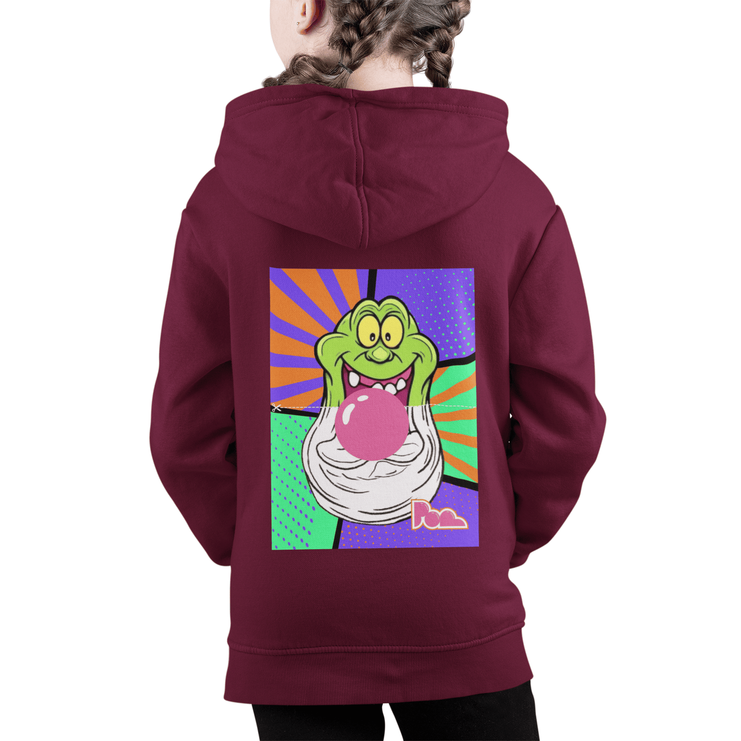 Felpa con zip Halloween Edition KIDS - POP "Slimer"