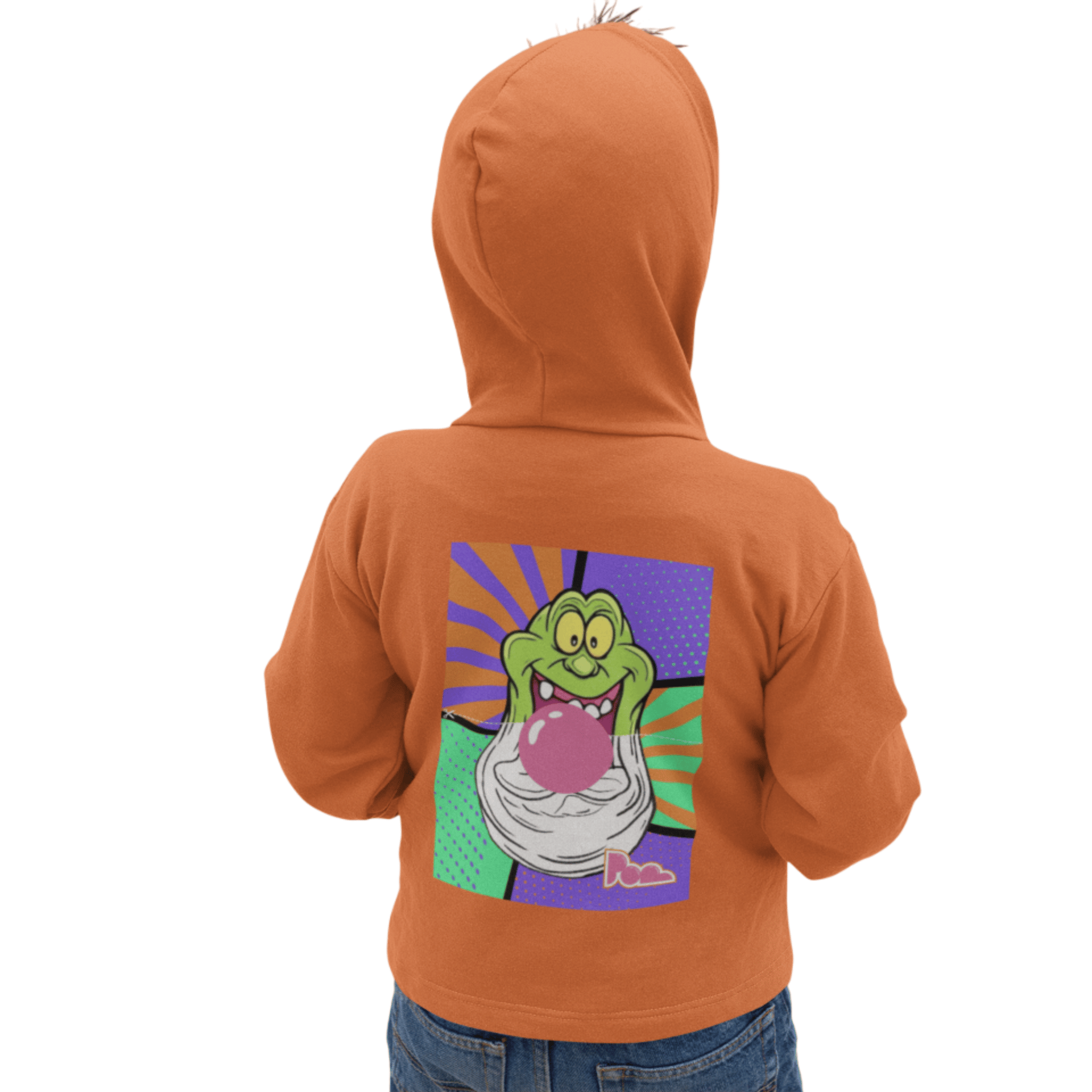 Felpa con zip Halloween Edition KIDS - POP "Slimer"