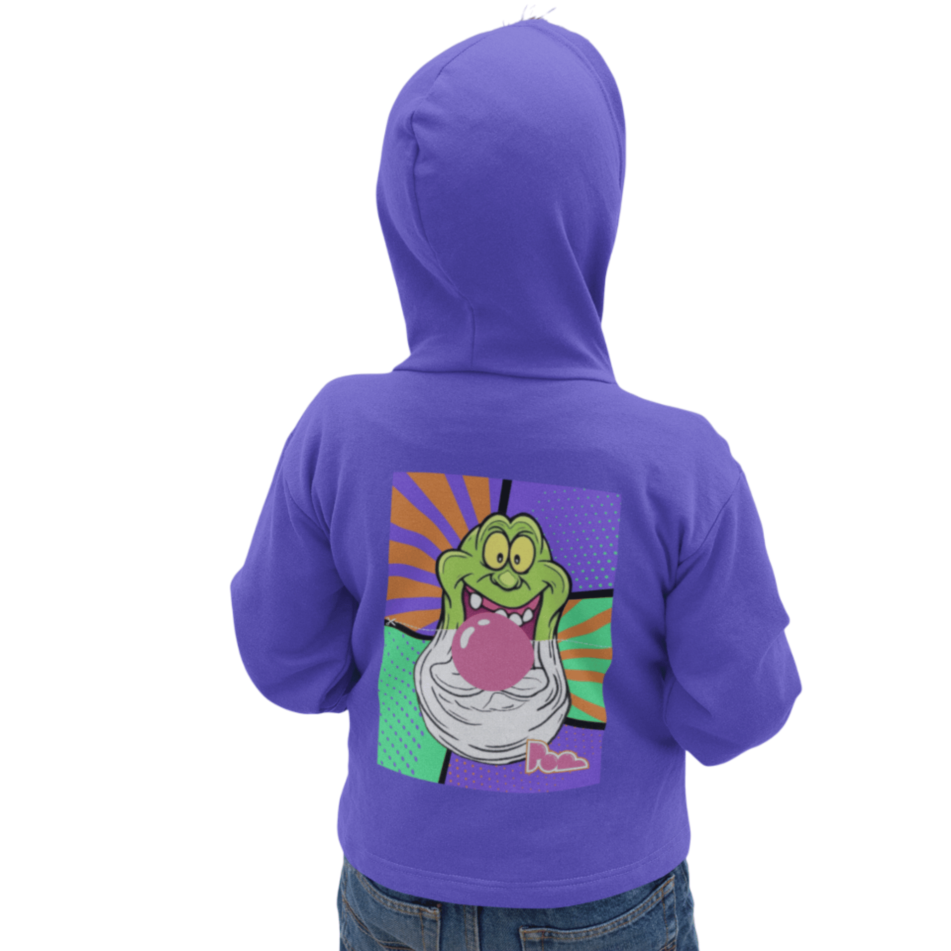 Felpa con zip Halloween Edition KIDS - POP "Slimer"