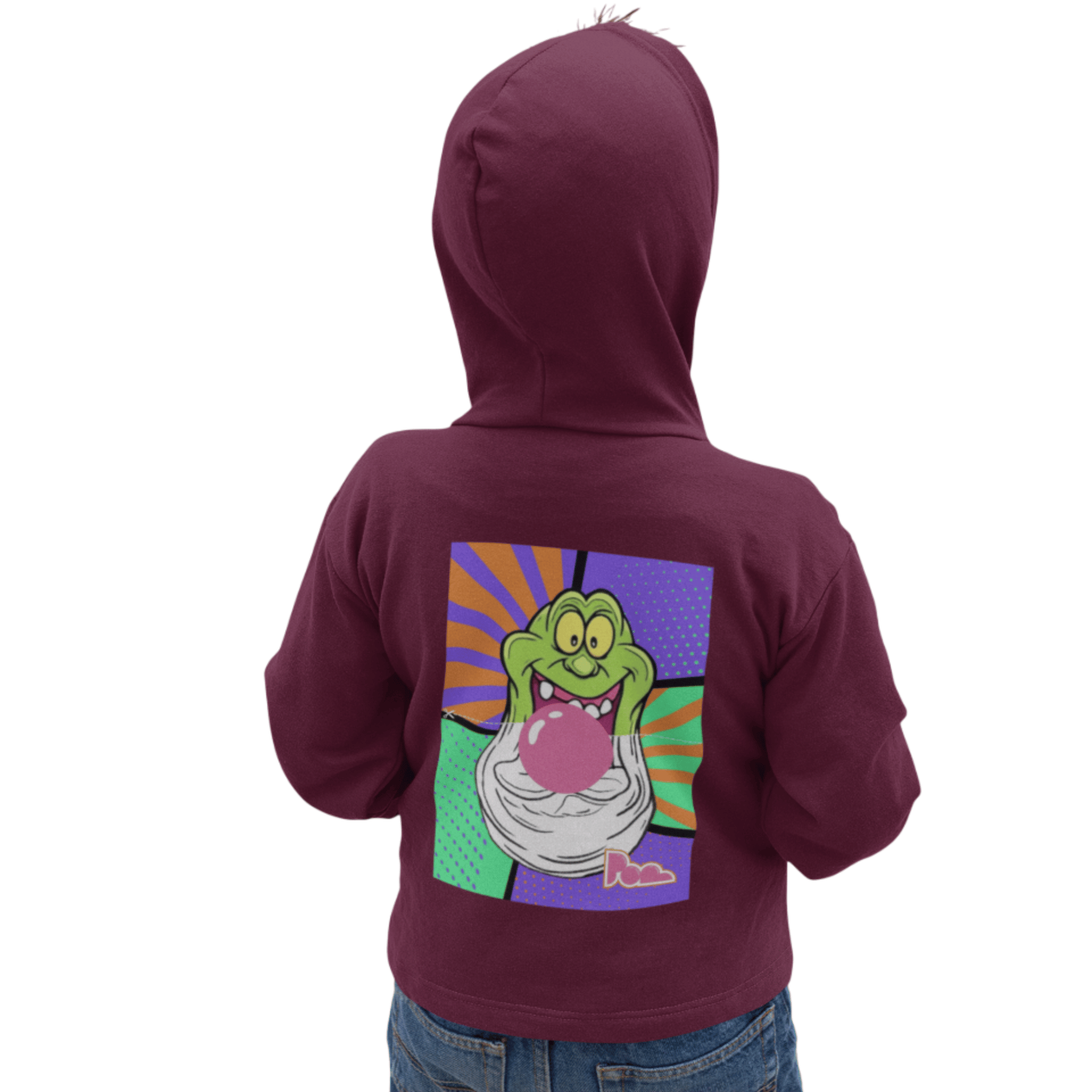 Felpa con zip Halloween Edition KIDS - POP "Slimer"