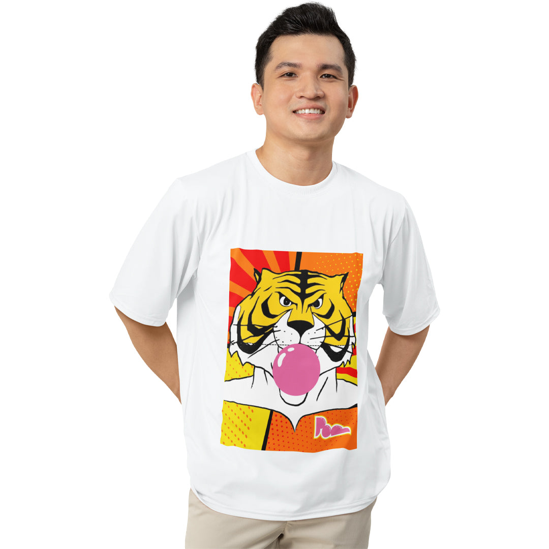 T-Shirt Bubble "Uomo tigre"