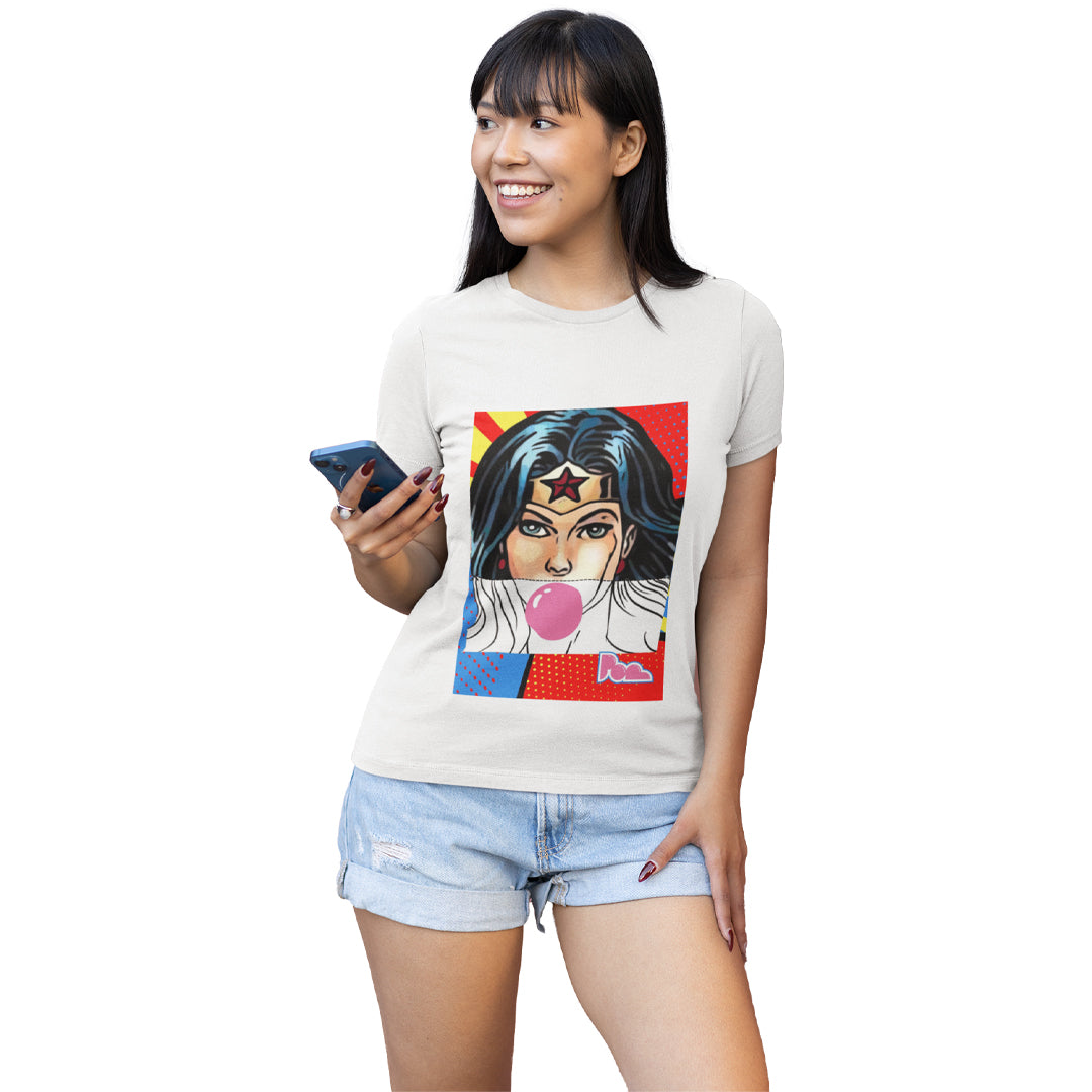 T-Shirt Bubble "Wonder Woman"