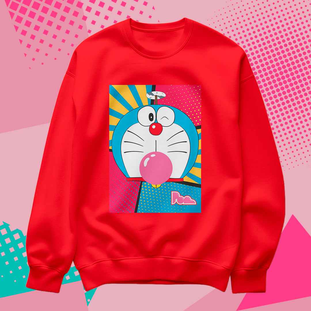 Felpa Pop Girocollo "Doraemon"
