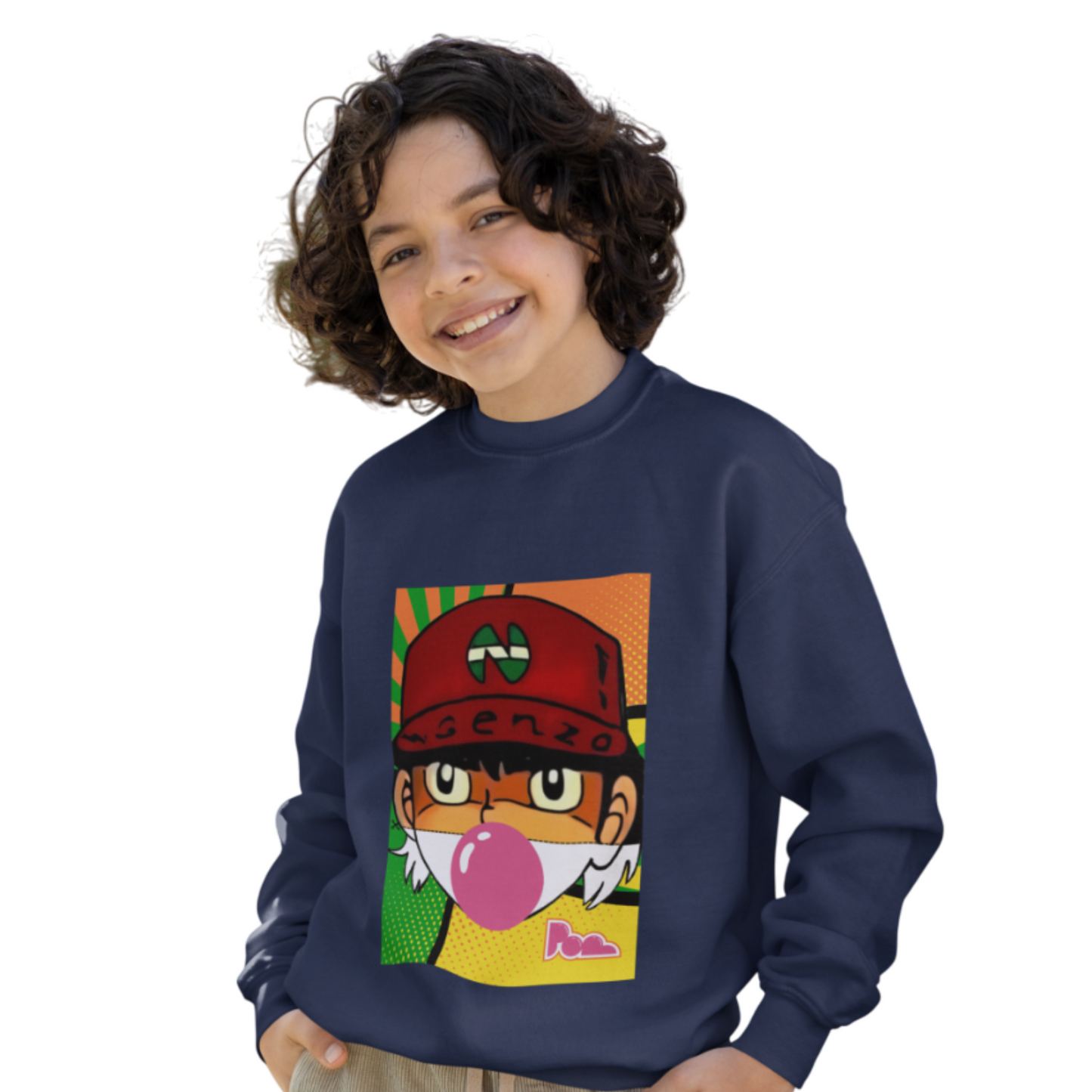 Felpa girocollo Pop "Benjy" KIDS - PopbyAlessandro