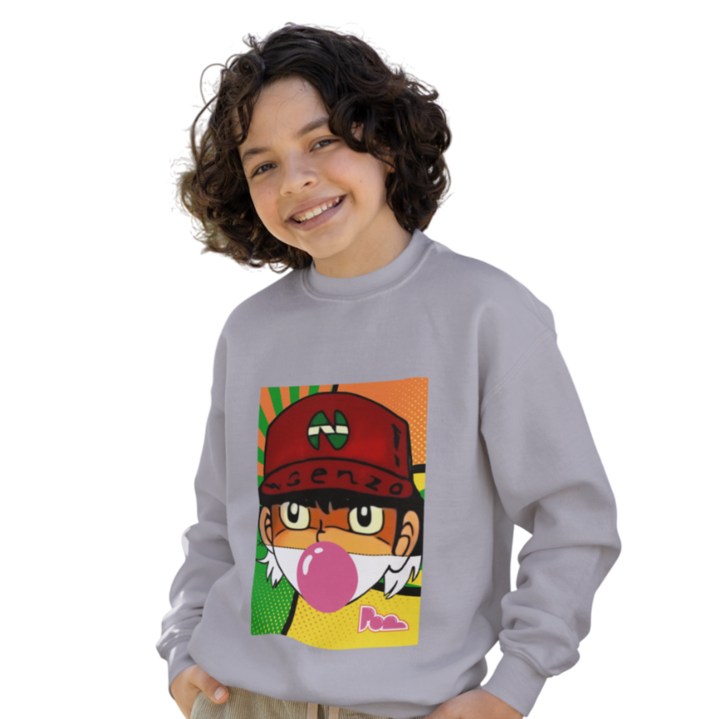 Felpa girocollo Pop "Benjy" KIDS - PopbyAlessandro