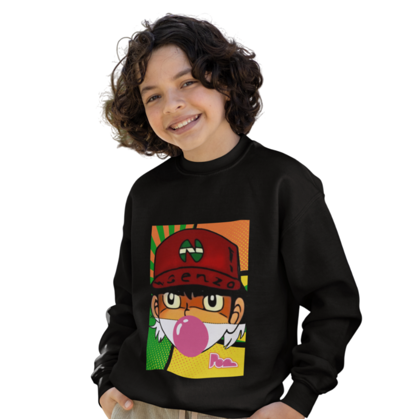 Felpa girocollo Pop "Benjy" KIDS - PopbyAlessandro