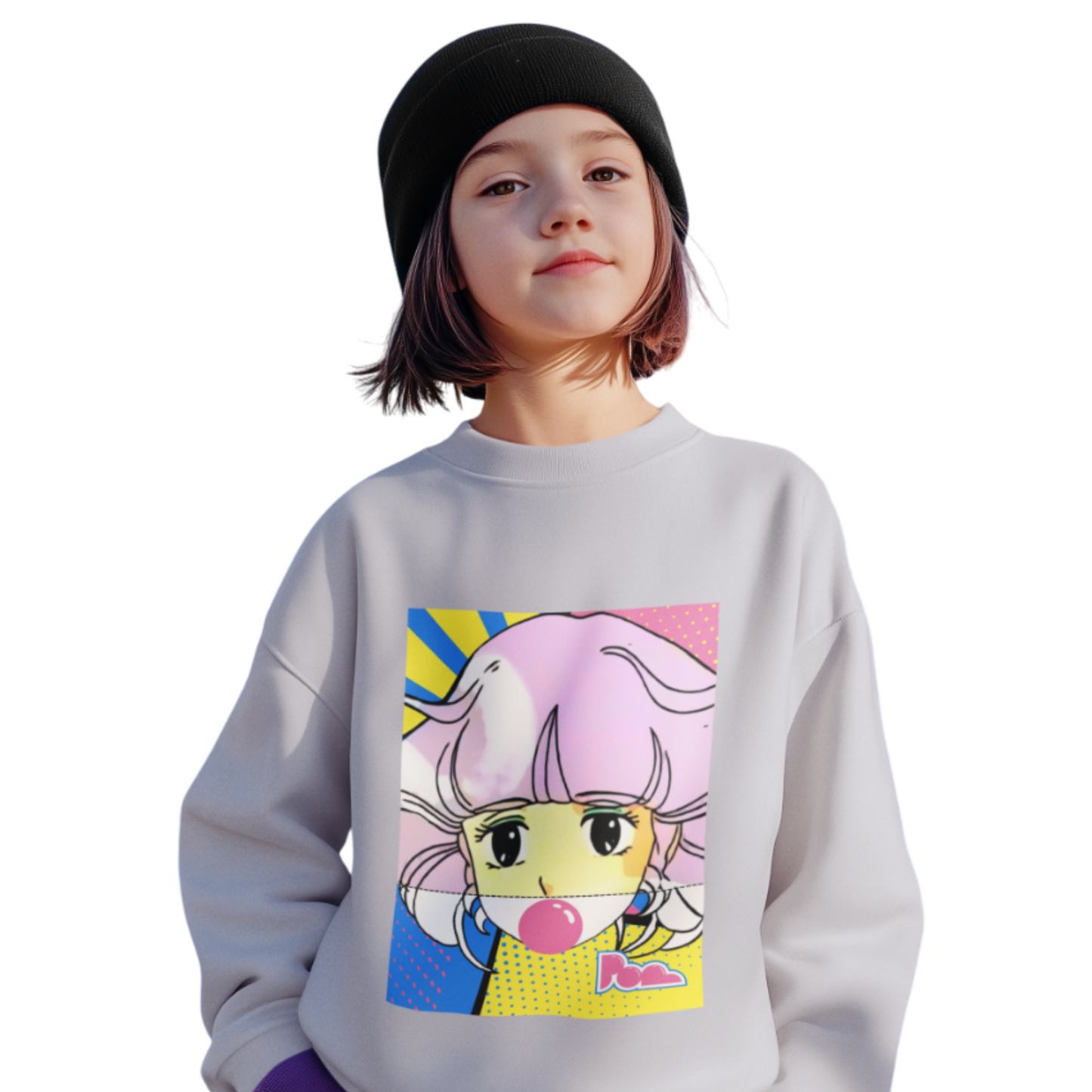 Felpa girocollo Pop "Creamy" KIDS - PopbyAlessandro