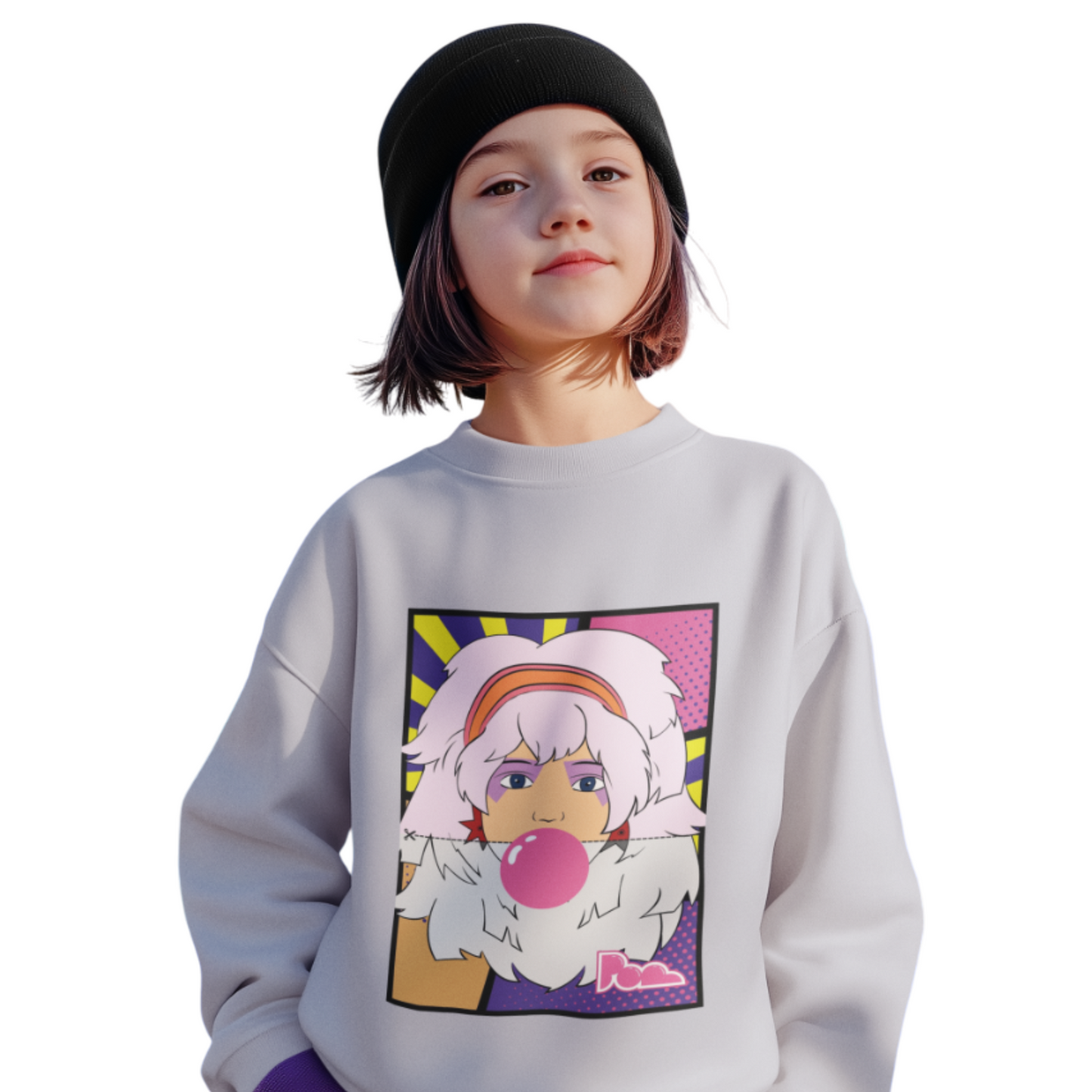 Felpa girocollo Pop "Jem" KIDS - PopbyAlessandro