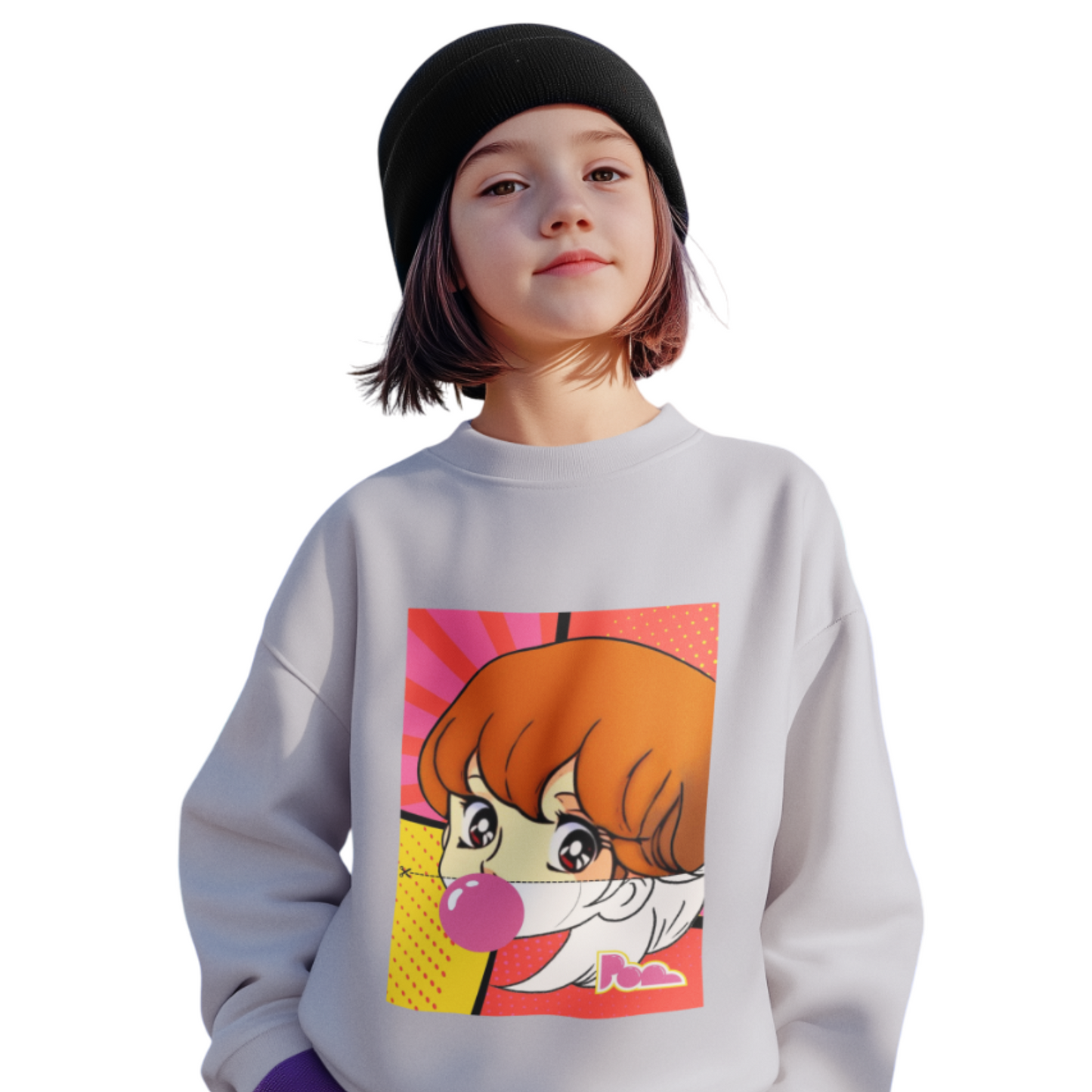 Felpa girocollo Pop "Licia" KIDS - PopbyAlessandro