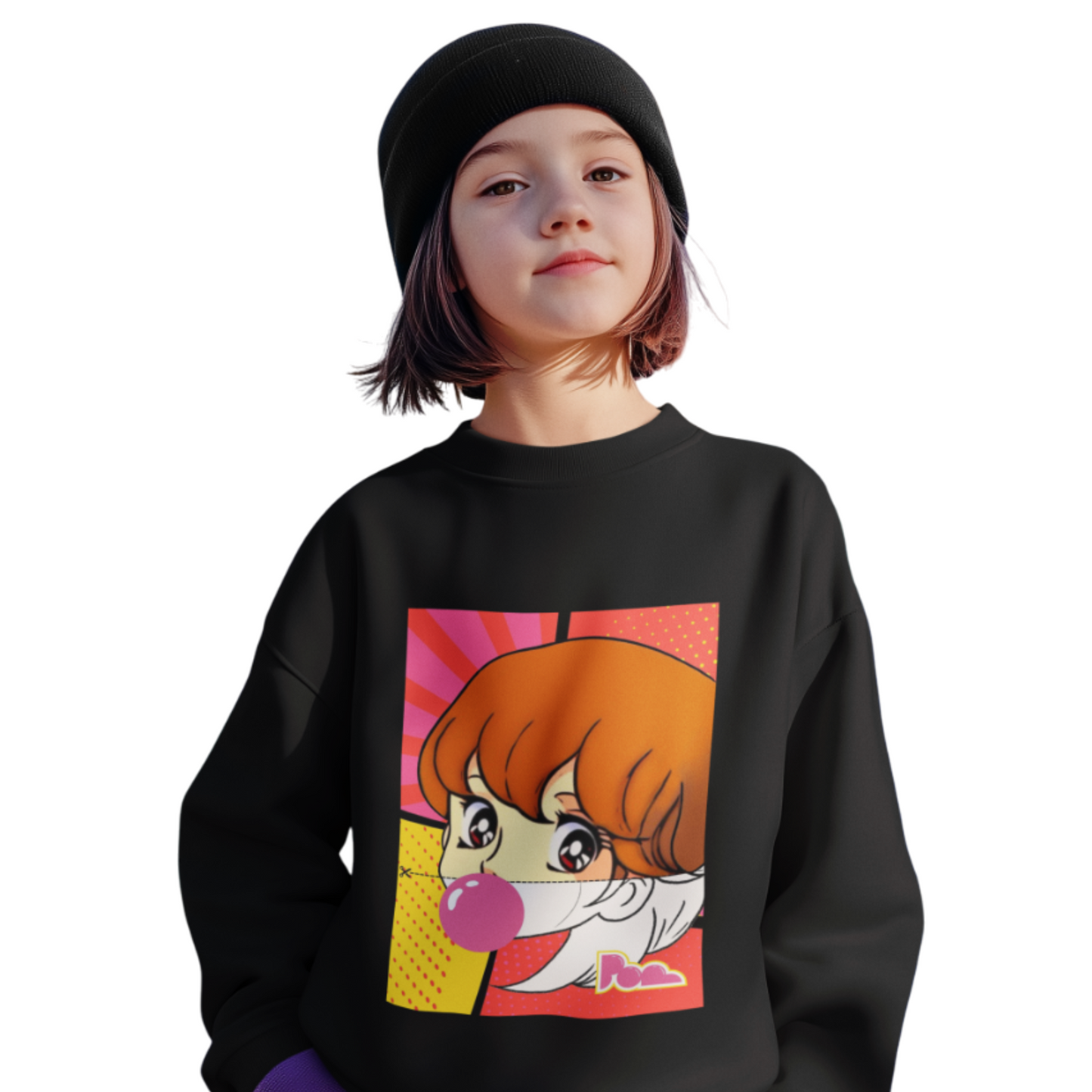 Felpa girocollo Pop "Licia" KIDS - PopbyAlessandro