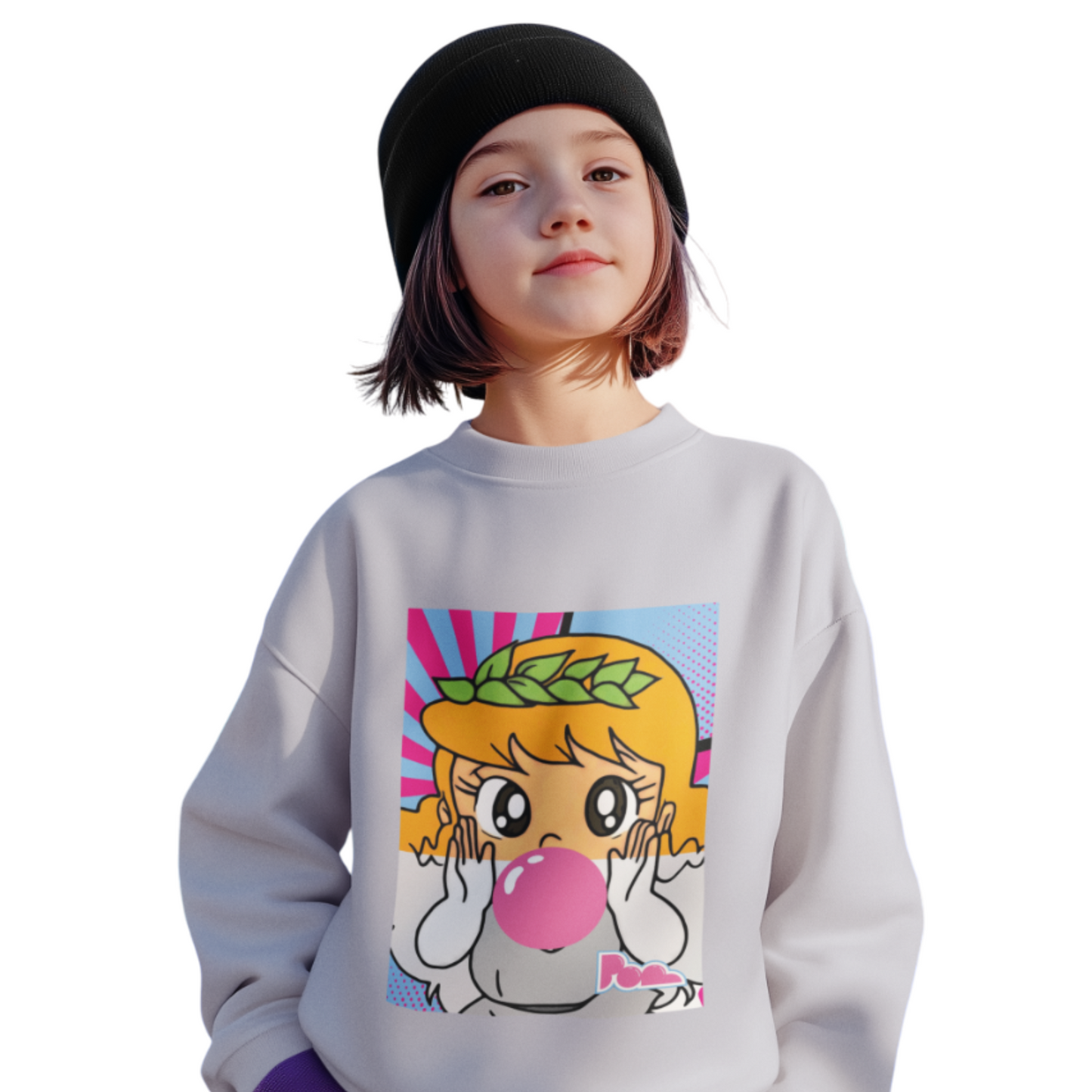 Felpa girocollo Pop "Pollon" KIDS - PopbyAlessandro