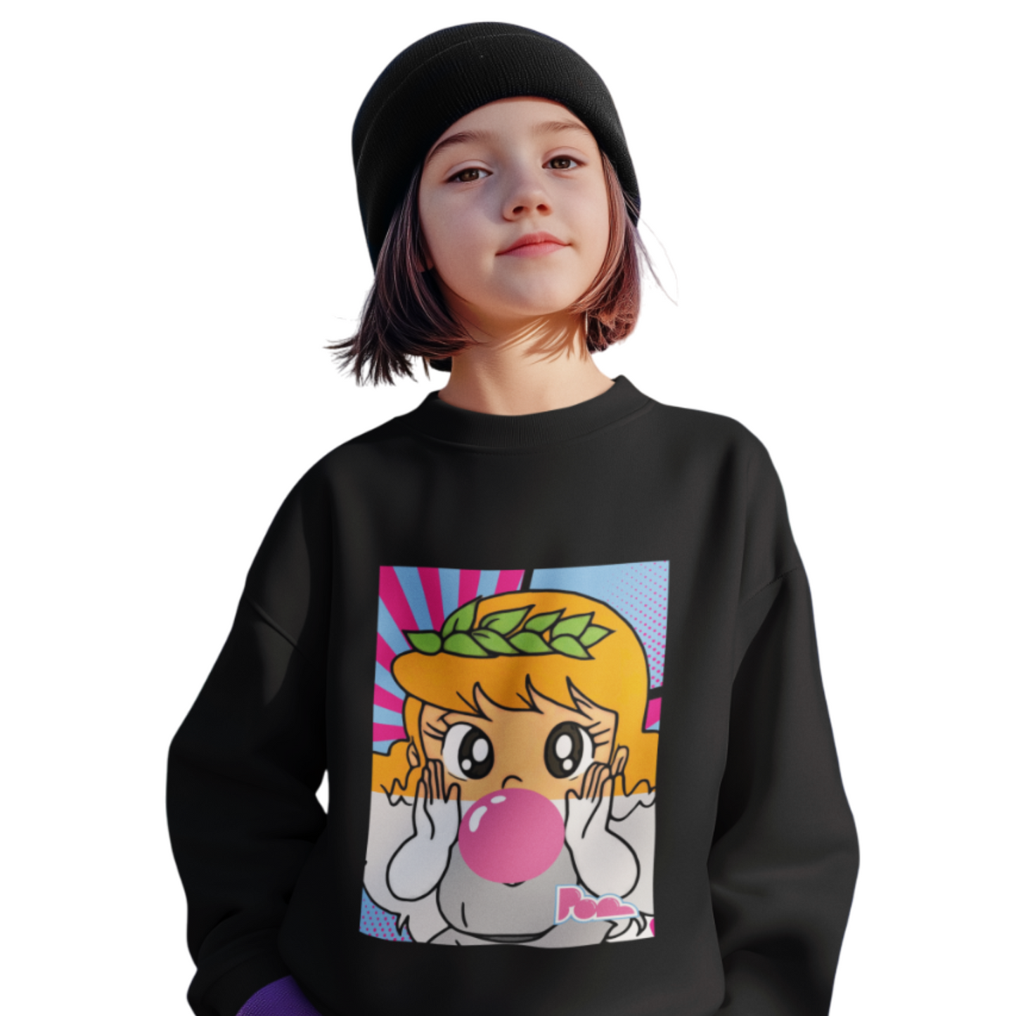Felpa girocollo Pop "Pollon" KIDS - PopbyAlessandro