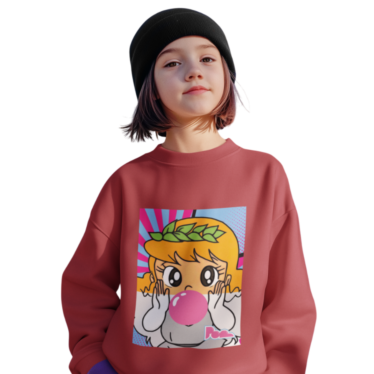 Felpa girocollo Pop "Pollon" KIDS - PopbyAlessandro
