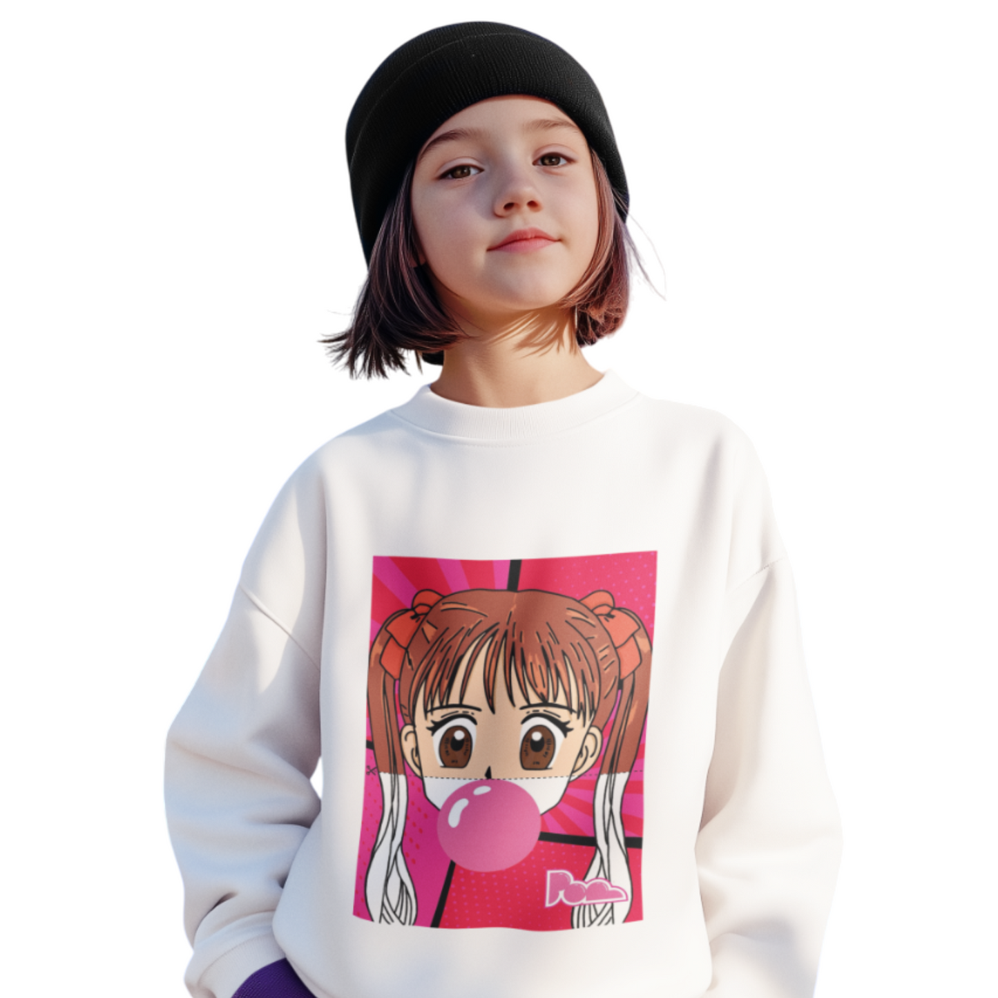 Felpa girocollo Pop "Rossana" KIDS - PopbyAlessandro