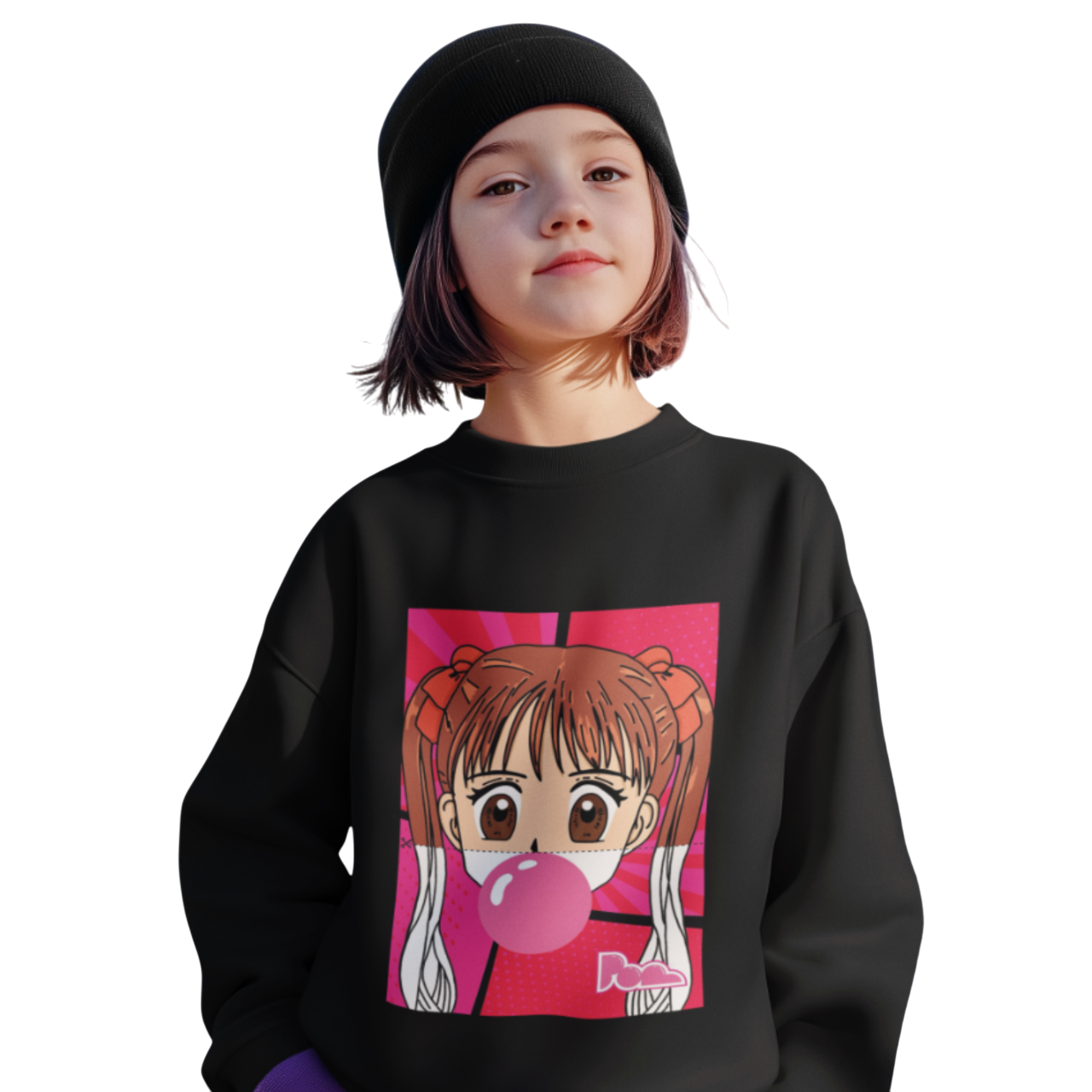 Felpa girocollo Pop "Rossana" KIDS - PopbyAlessandro