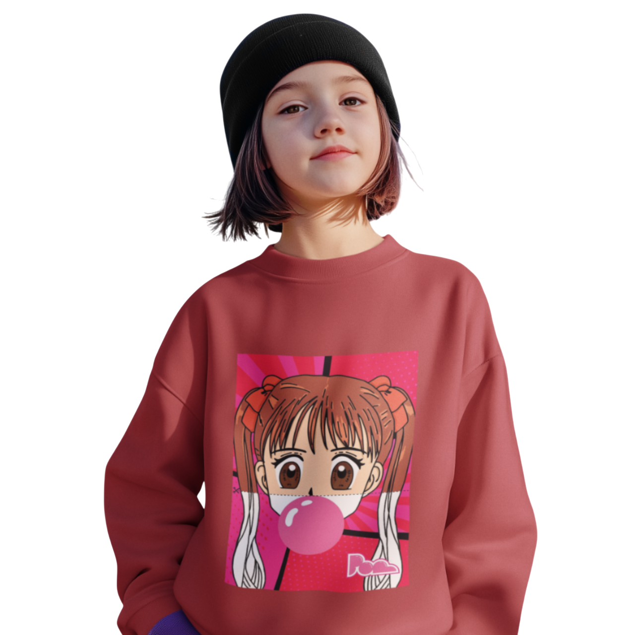 Felpa girocollo Pop "Rossana" KIDS - PopbyAlessandro