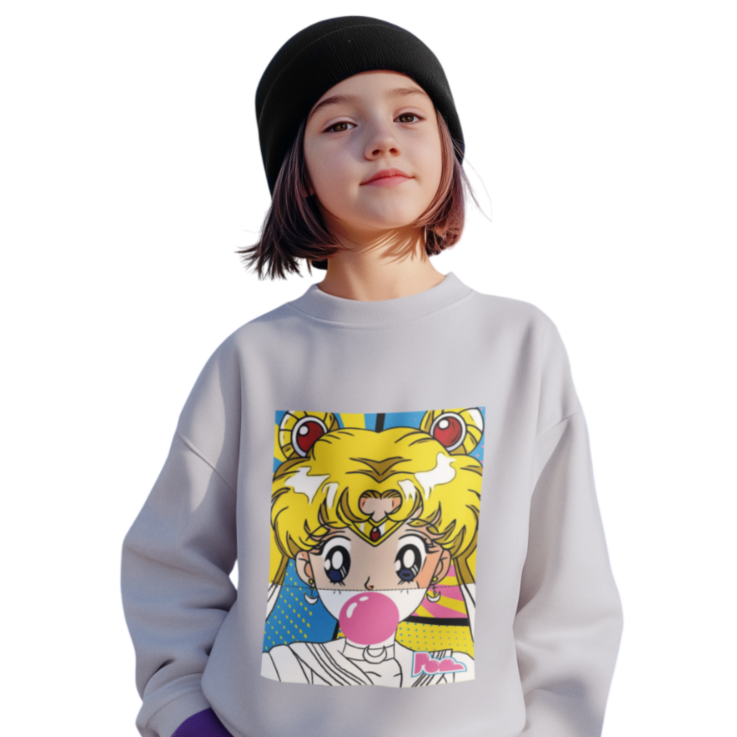 Felpa girocollo Pop "Sailor Moon" KIDS - PopbyAlessandro