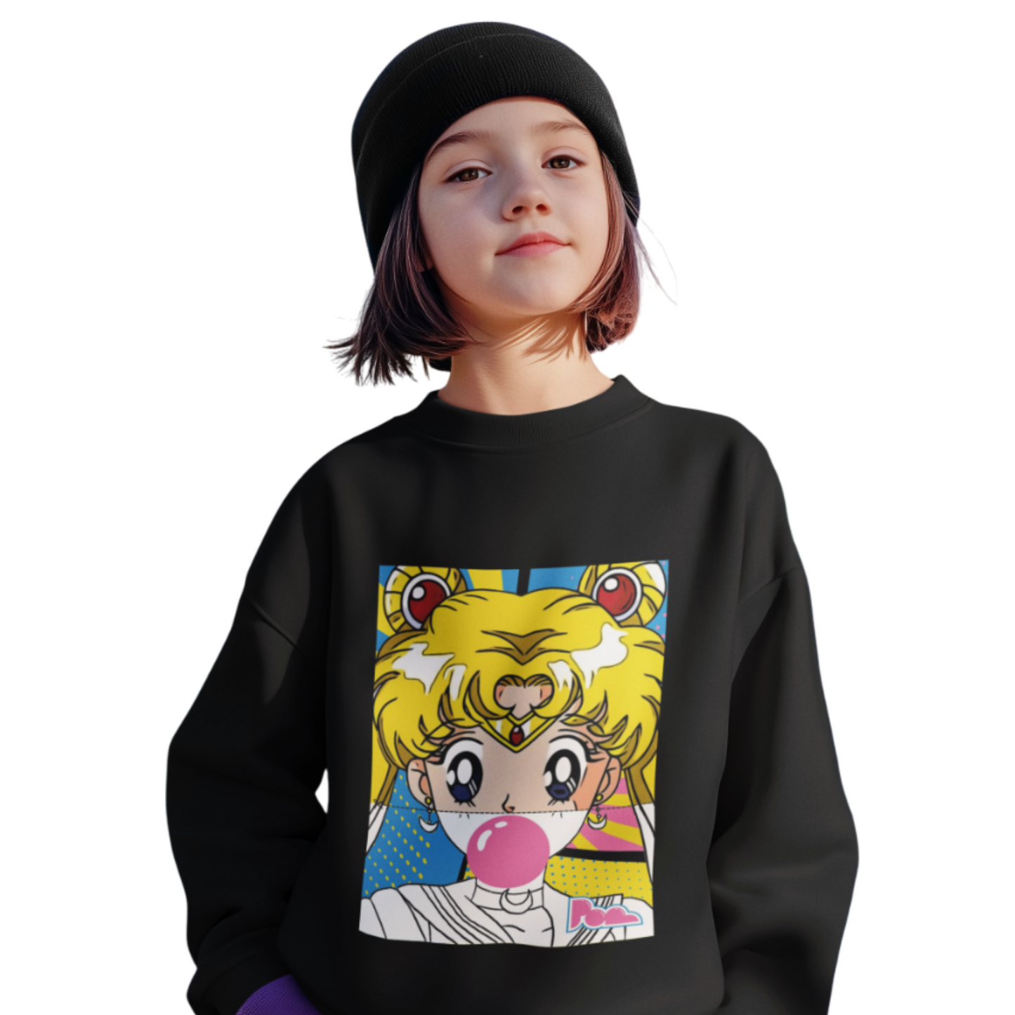 Felpa girocollo Pop "Sailor Moon" KIDS - PopbyAlessandro