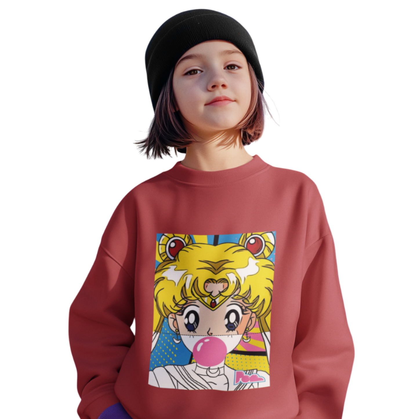 Felpa girocollo Pop "Sailor Moon" KIDS - PopbyAlessandro
