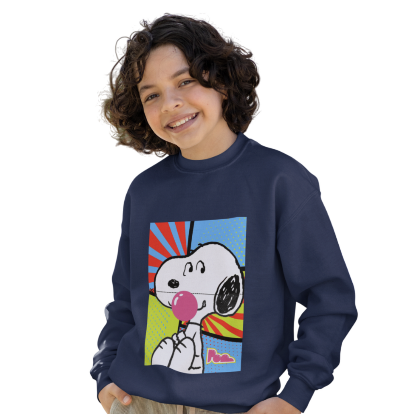 Felpa girocollo Pop "Snoopy" KIDS - PopbyAlessandro