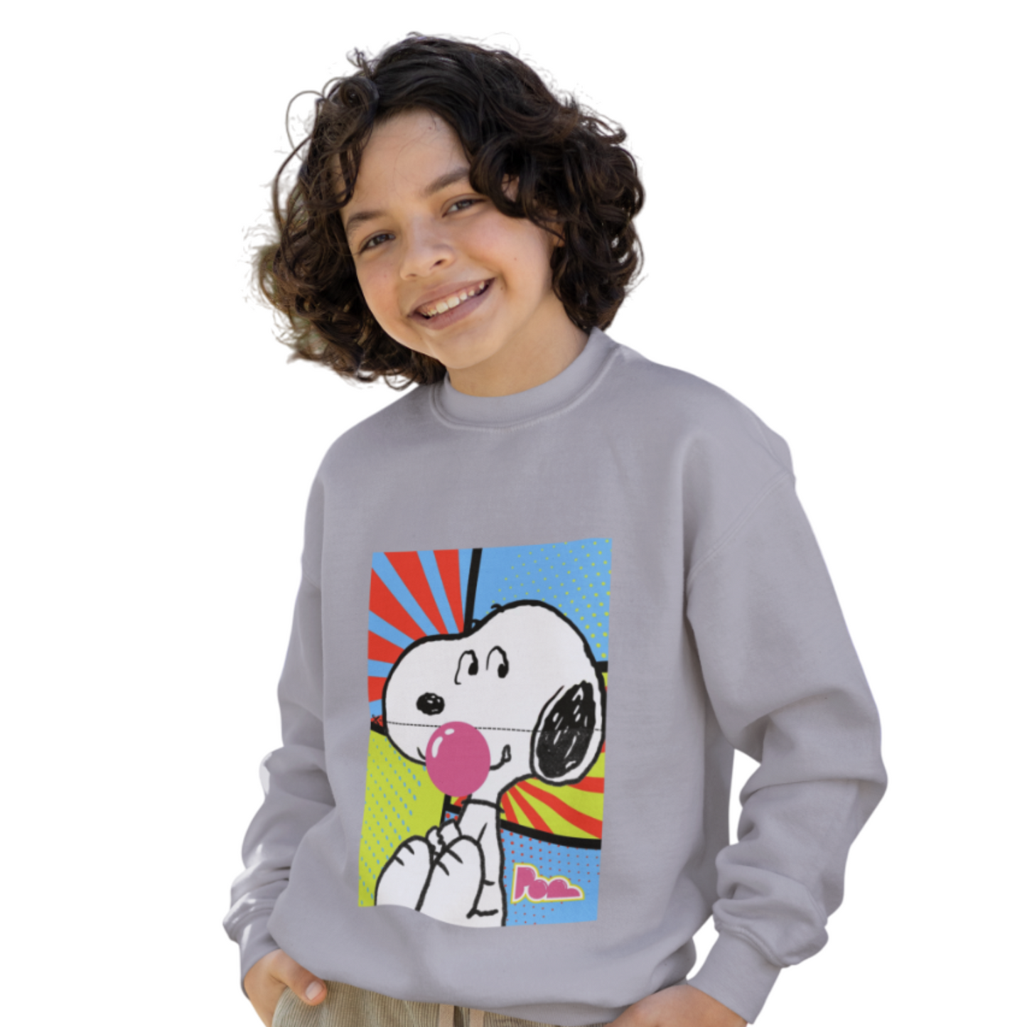 Felpa girocollo Pop "Snoopy" KIDS - PopbyAlessandro