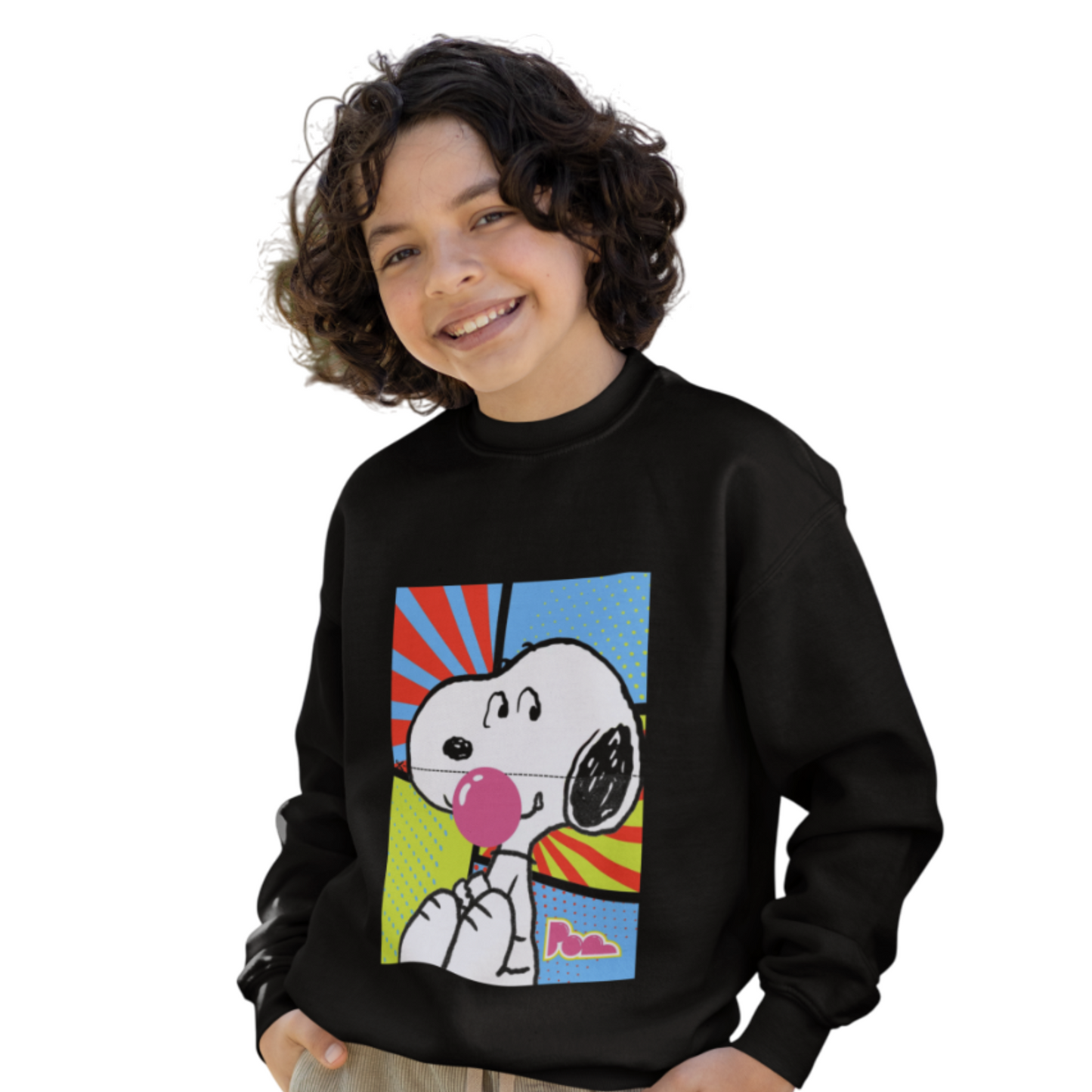 Felpa girocollo Pop "Snoopy" KIDS - PopbyAlessandro