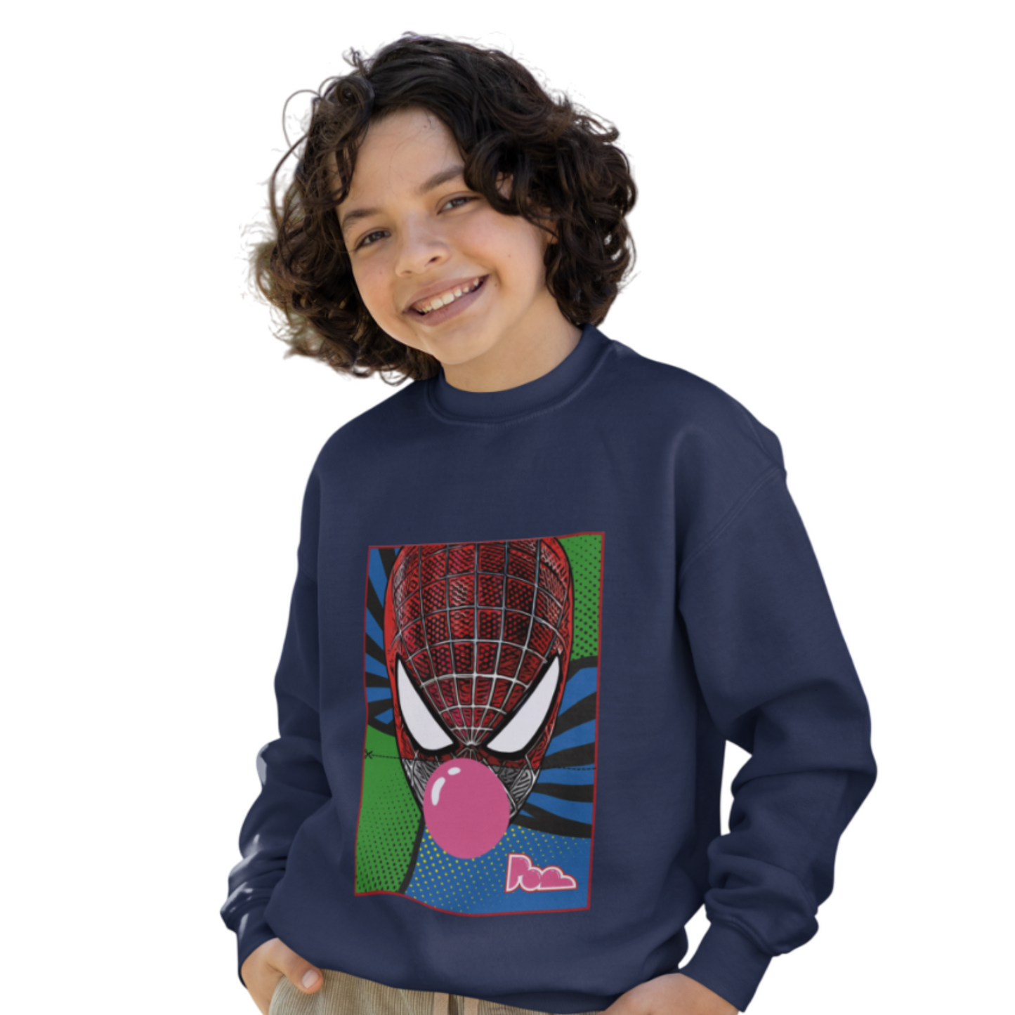 Felpa girocollo Pop "Spider" KIDS - PopbyAlessandro