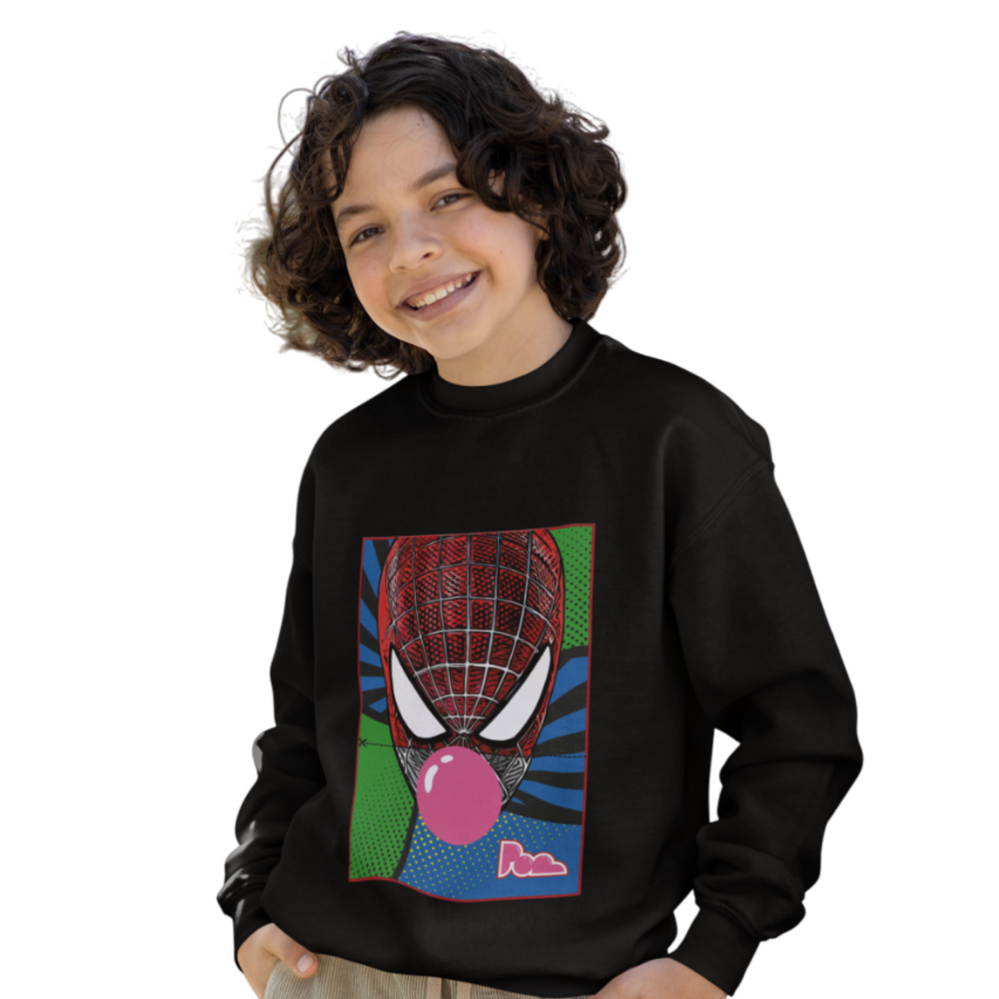 Felpa girocollo Pop "Spider" KIDS - PopbyAlessandro