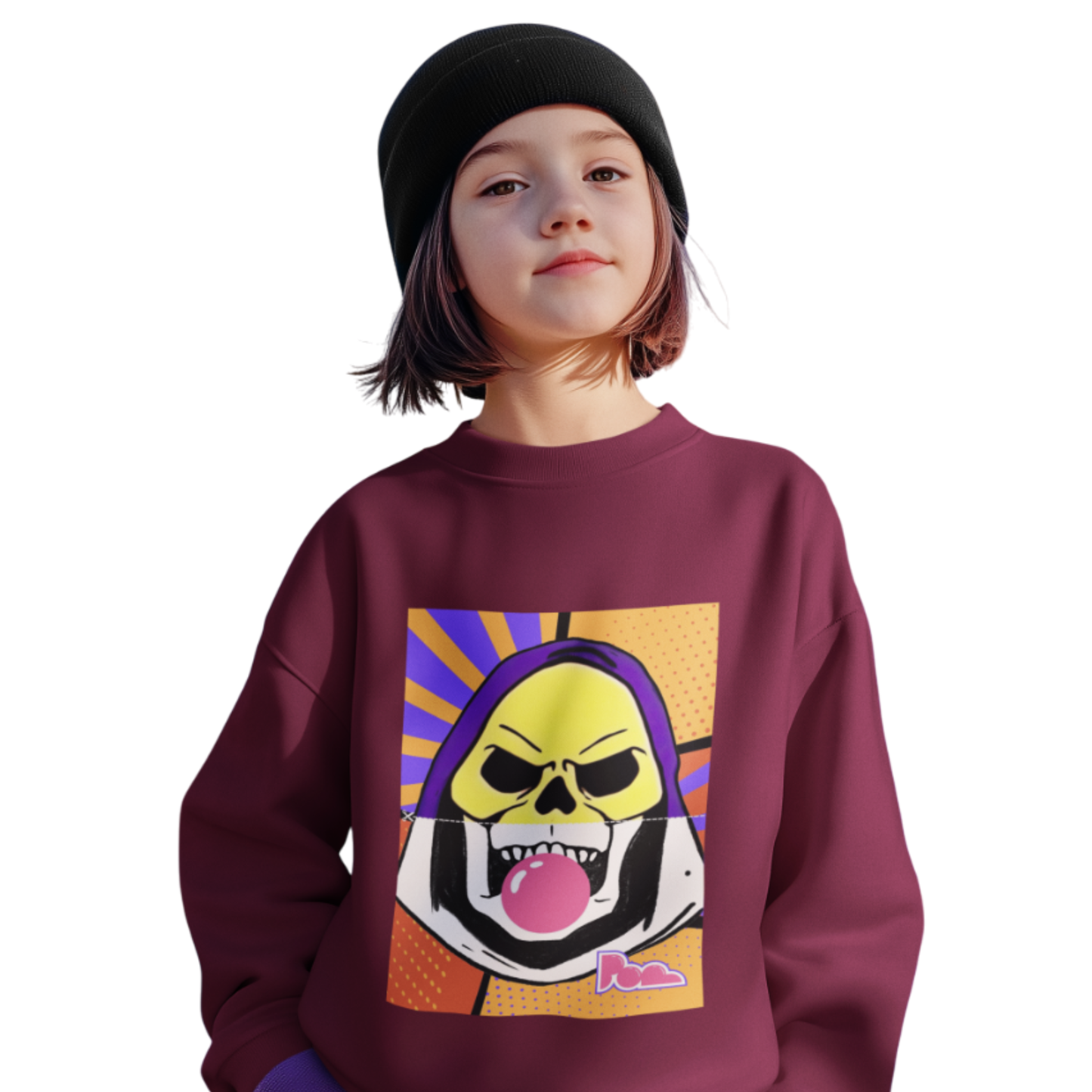 Felpa Girocollo Halloween Edition KIDS- POP "Skeletor"