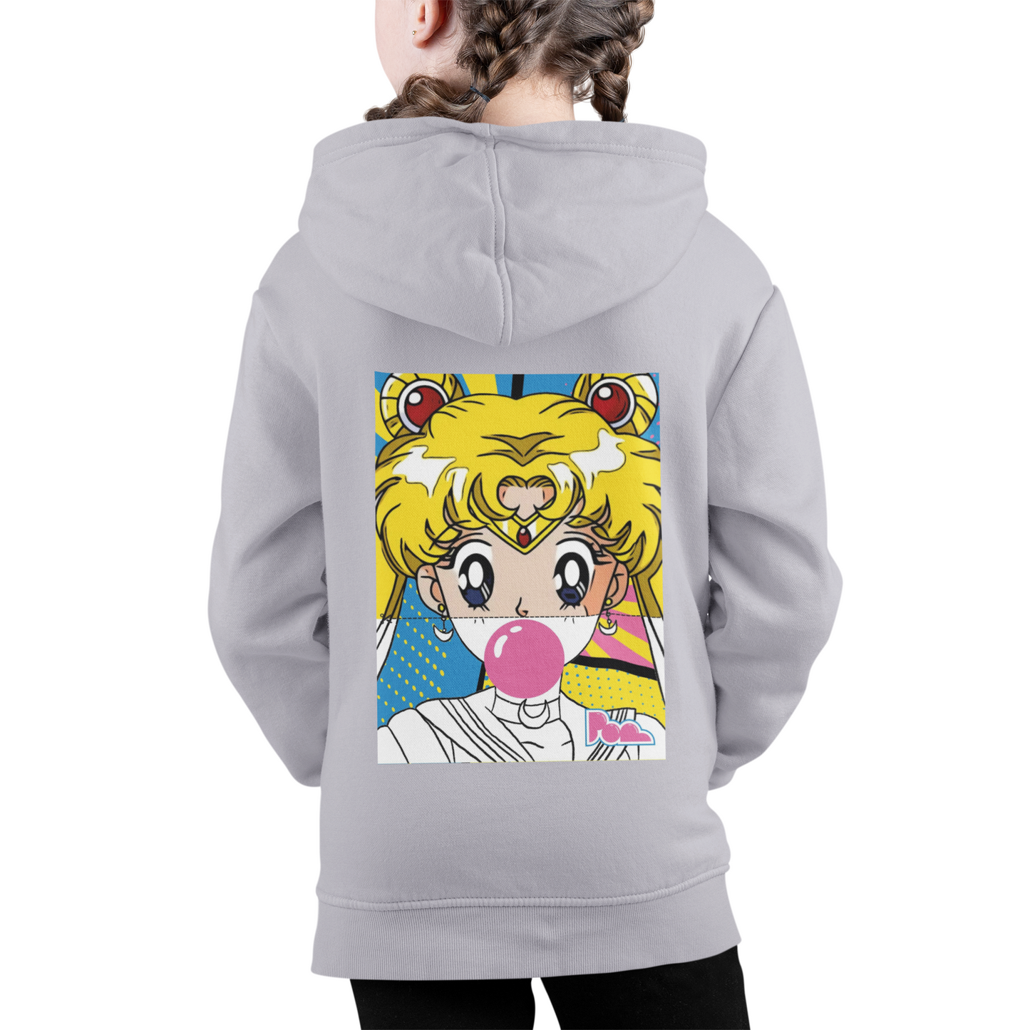 Felpa con zip Pop "Sailor moon" KIDS - PopbyAlessandro
