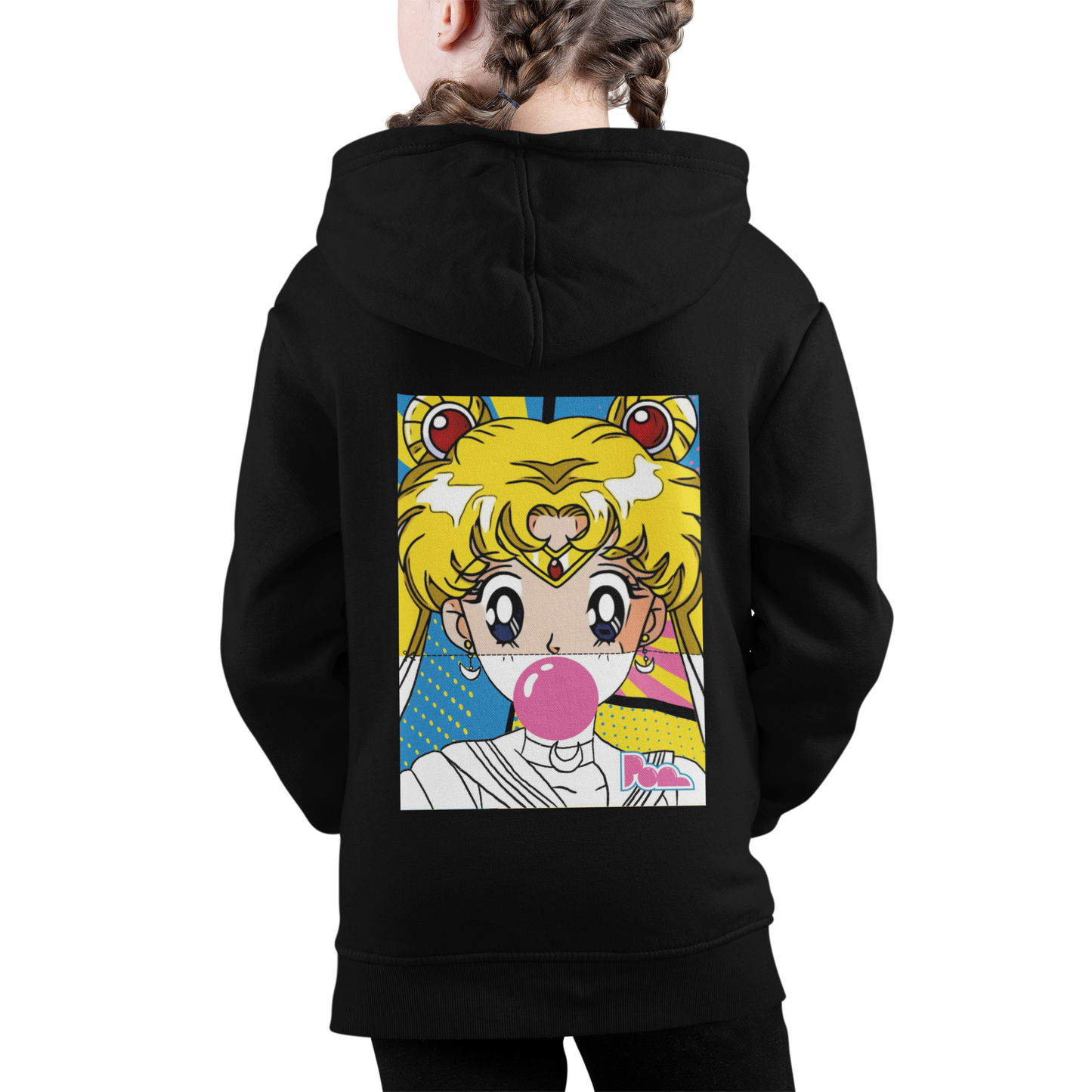 Felpa con zip Pop "Sailor moon" KIDS - PopbyAlessandro
