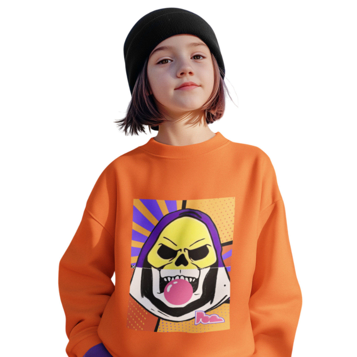Felpa Girocollo Halloween Edition KIDS- POP "Skeletor"