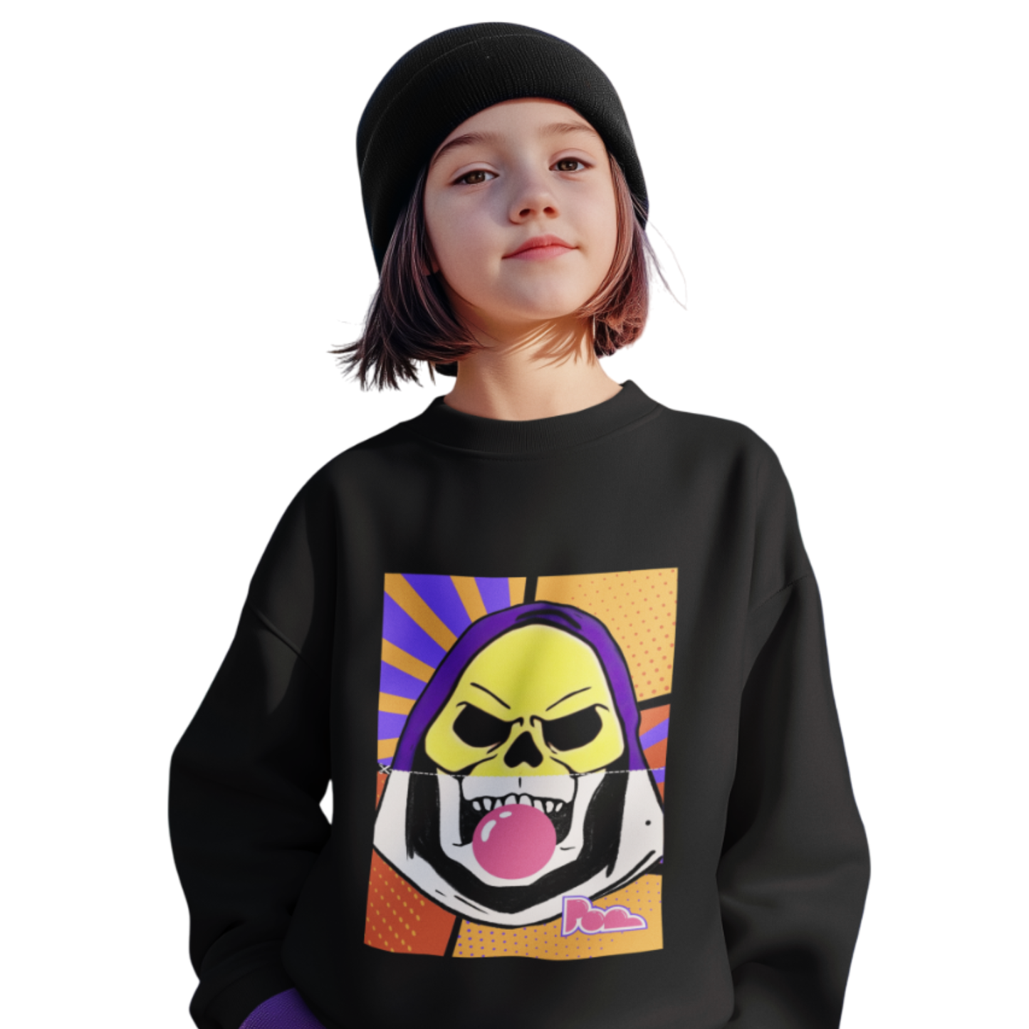 Felpa Girocollo Halloween Edition KIDS- POP "Skeletor"
