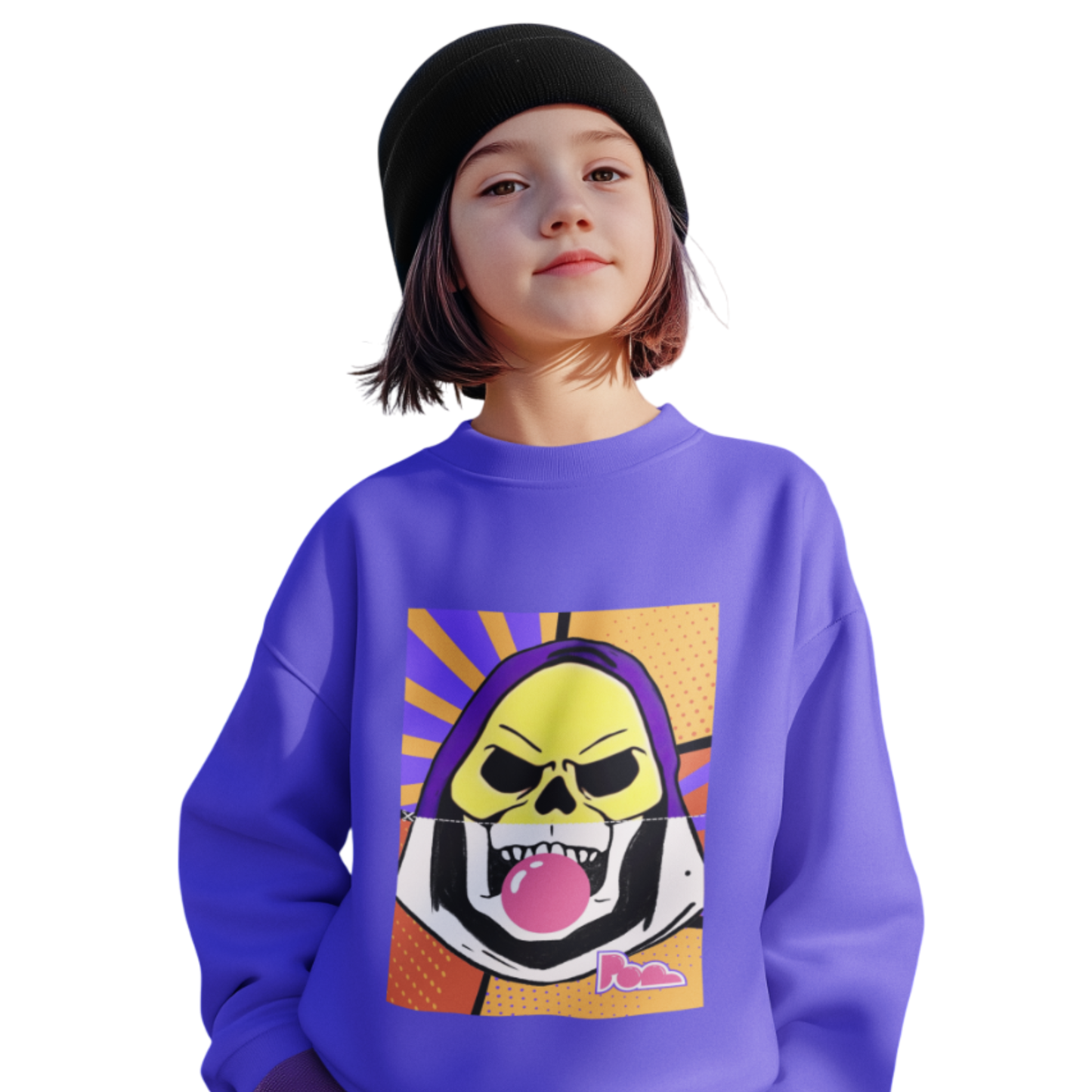 Felpa Girocollo Halloween Edition KIDS- POP "Skeletor"