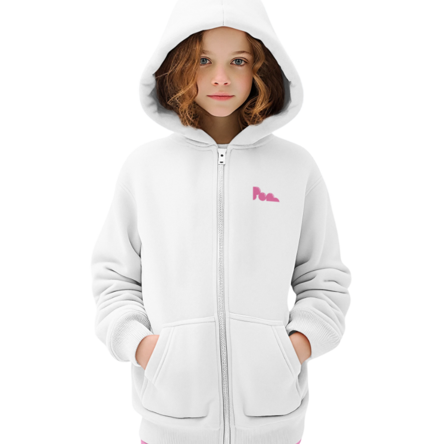 Felpa con zip Pop "Licia" KIDS - PopbyAlessandro