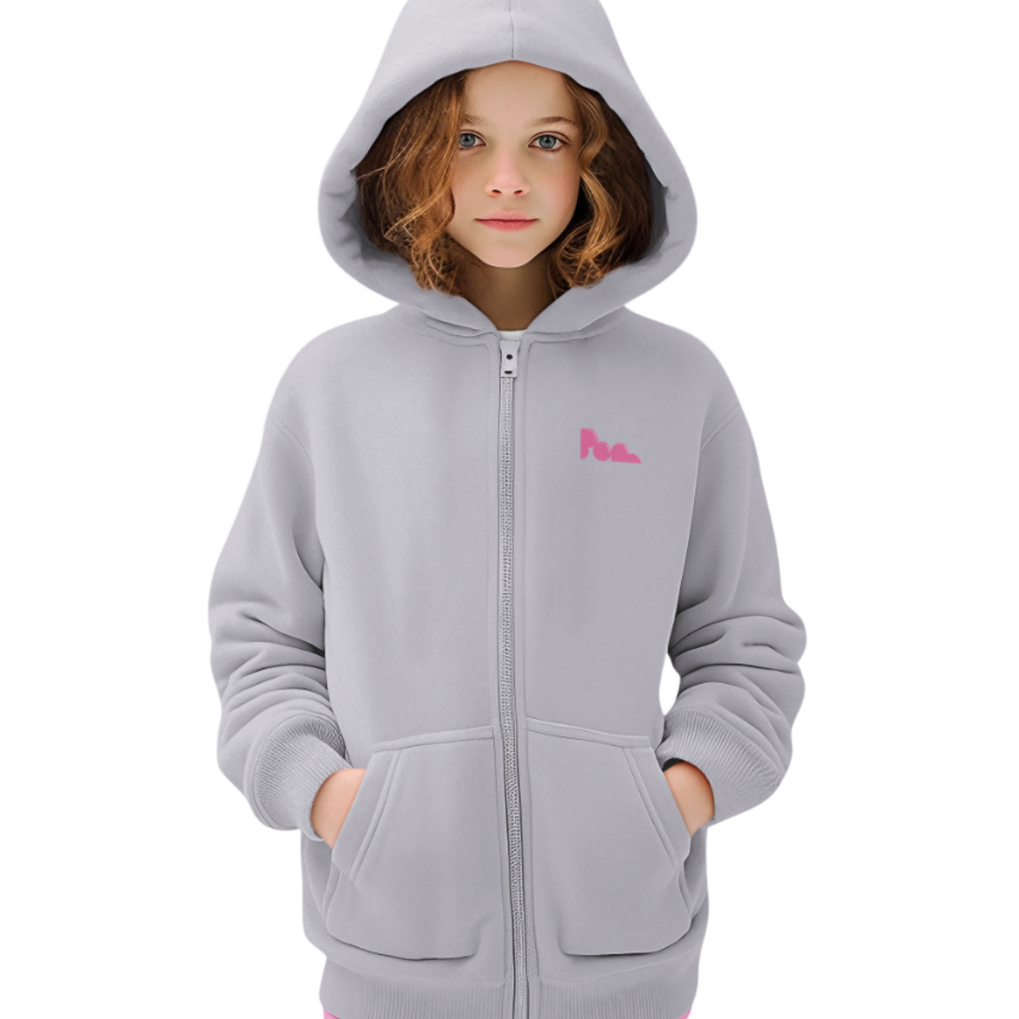Felpa con zip Pop "Licia" KIDS - PopbyAlessandro