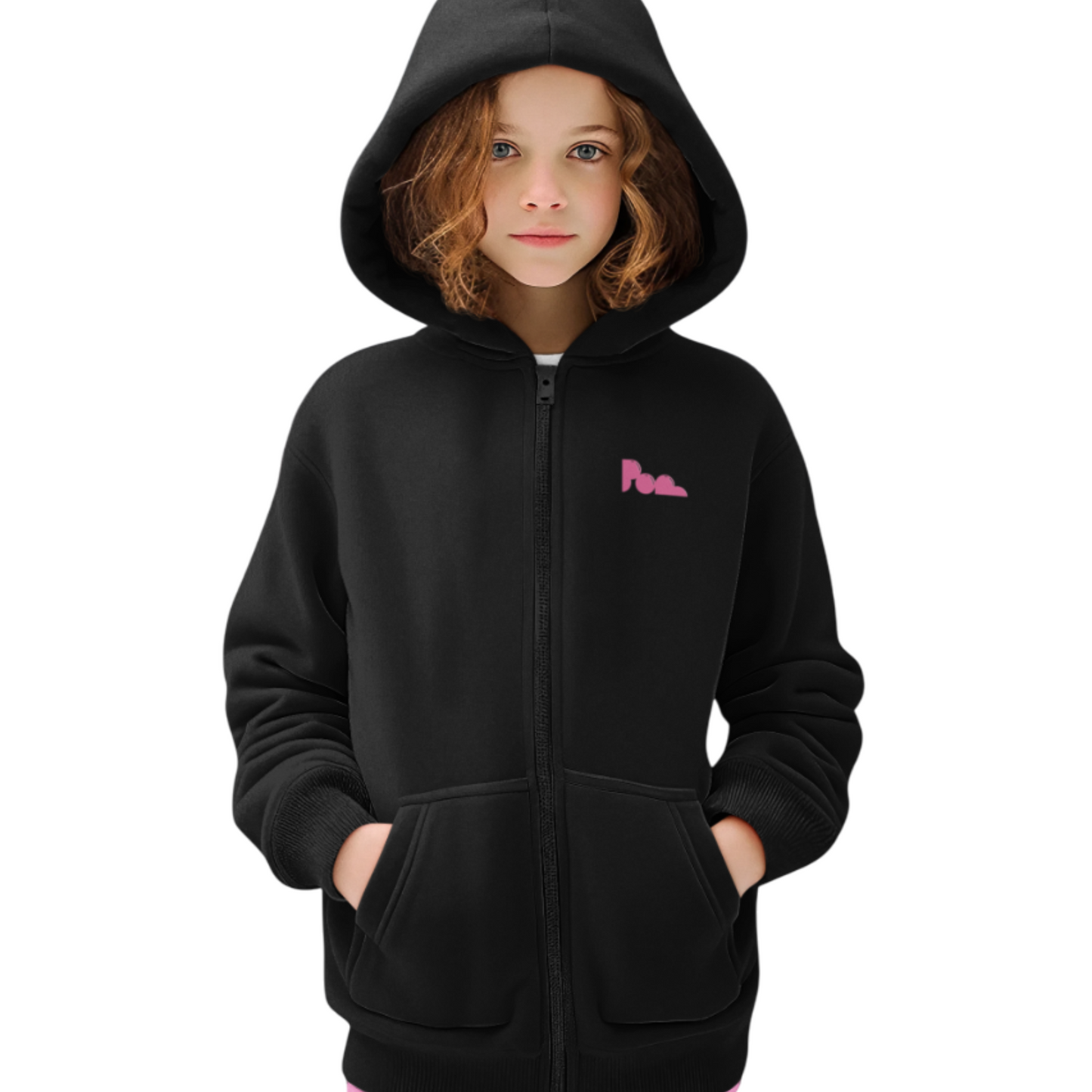 Felpa con zip Pop "Licia" KIDS - PopbyAlessandro
