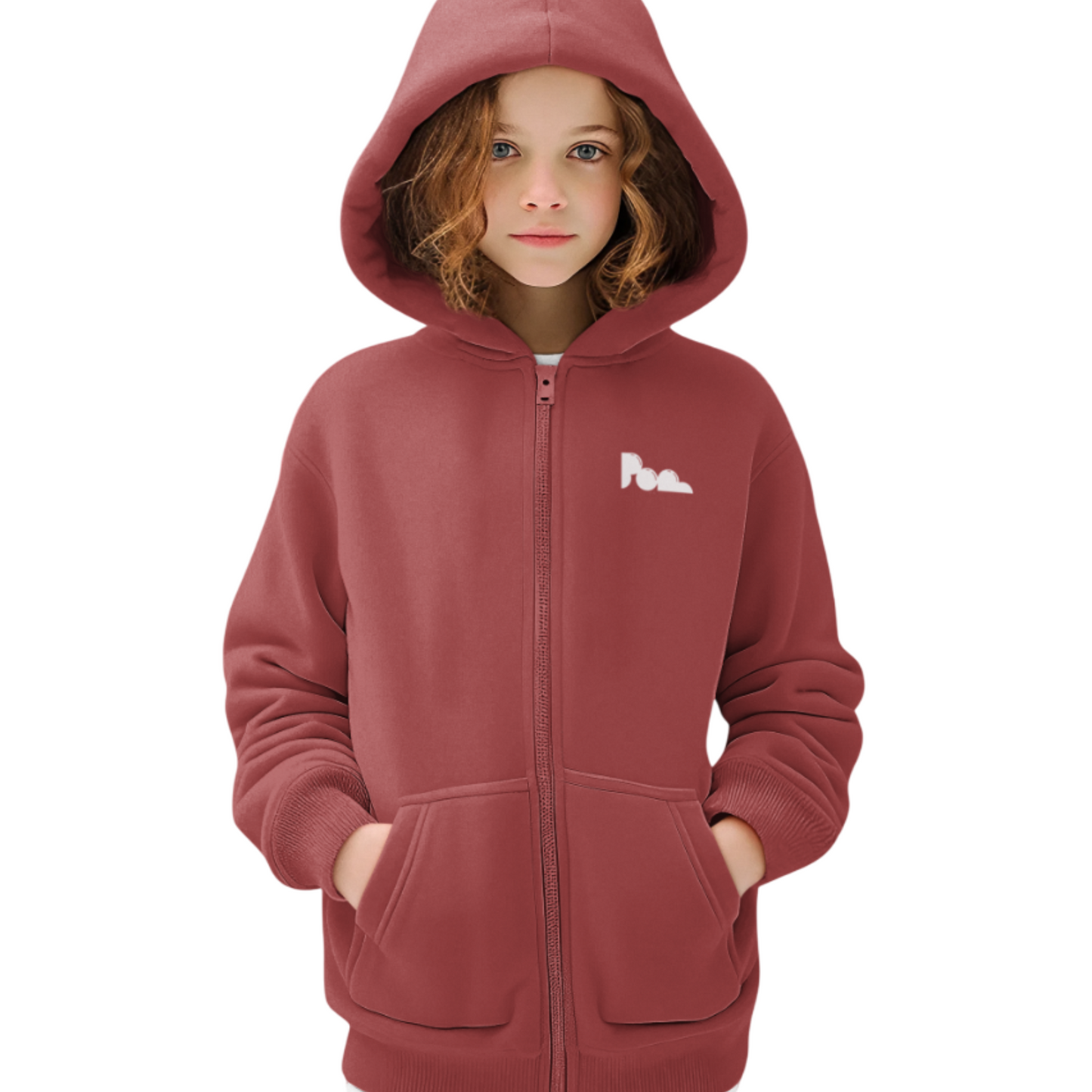 Felpa con zip Pop "Licia" KIDS - PopbyAlessandro