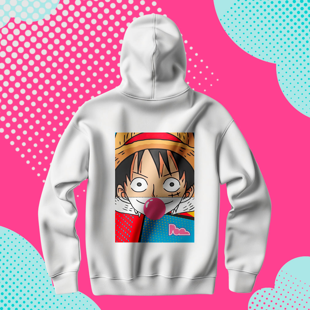 Felpa Pop con Cappuccio "Luffy"