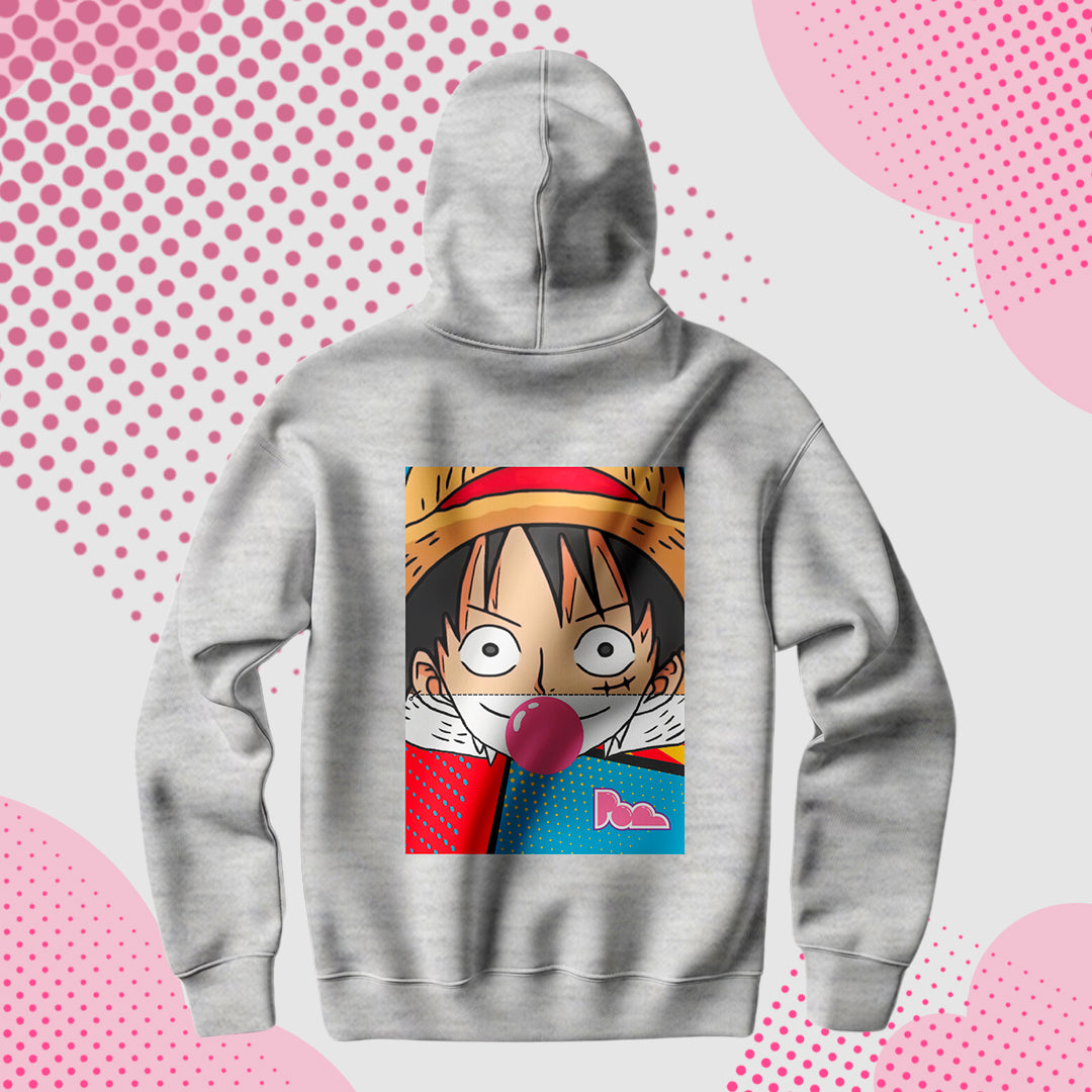 Felpa Pop con Cappuccio "Luffy"