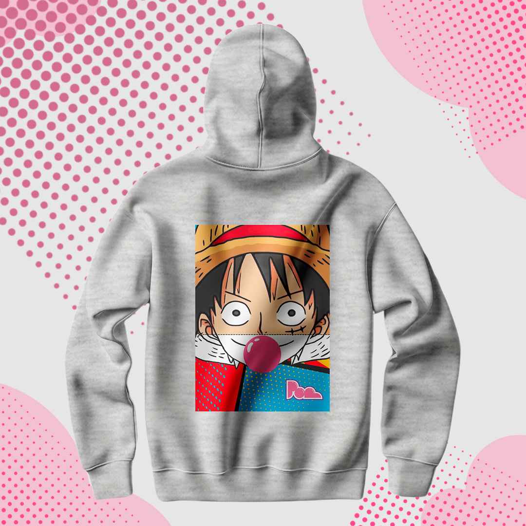 Felpa Pop con Cappuccio "Luffy"