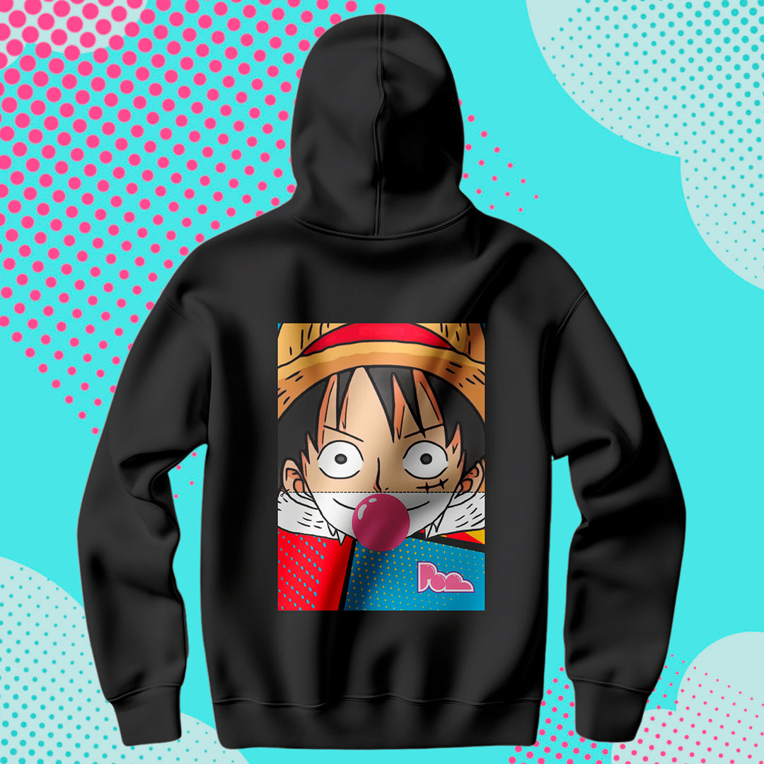 Felpa Pop con Cappuccio "Luffy"