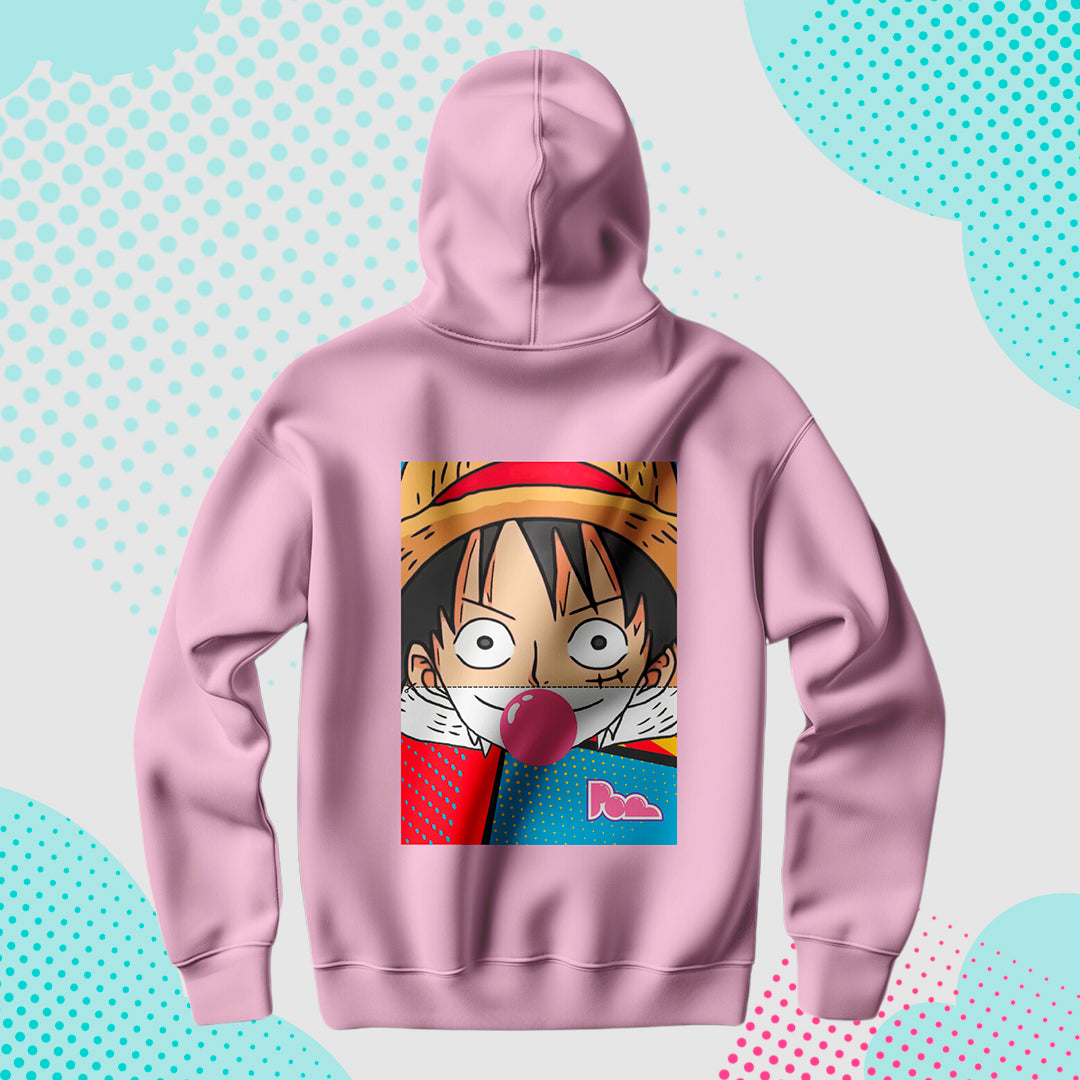 Felpa Pop con Cappuccio "Luffy"