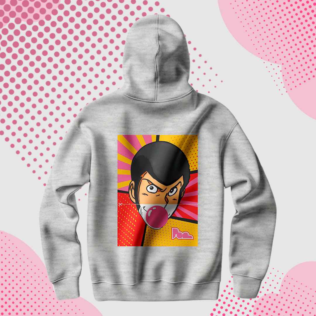 Felpa Pop con Cappuccio "Lupin"