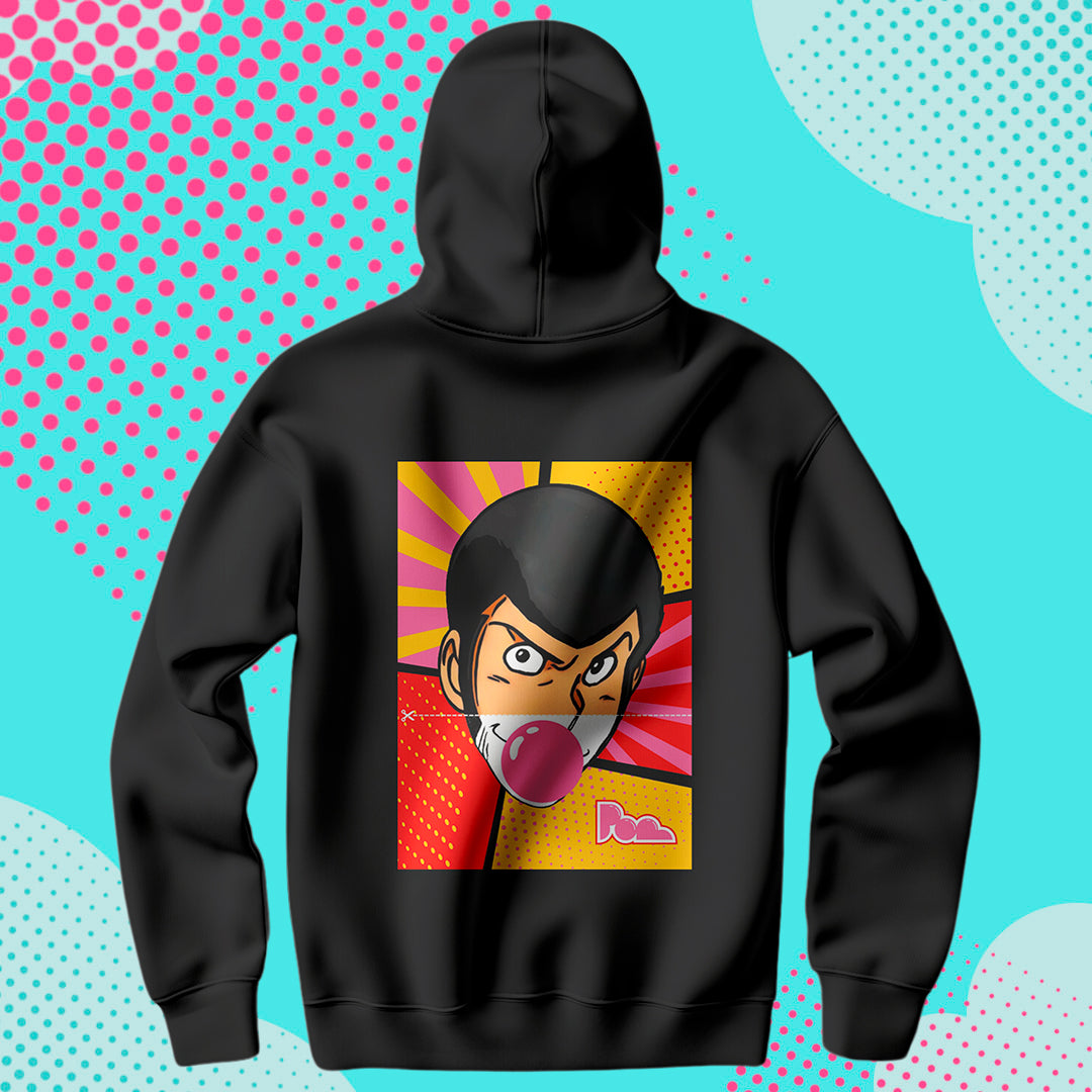 Felpa Pop con Cappuccio "Lupin"