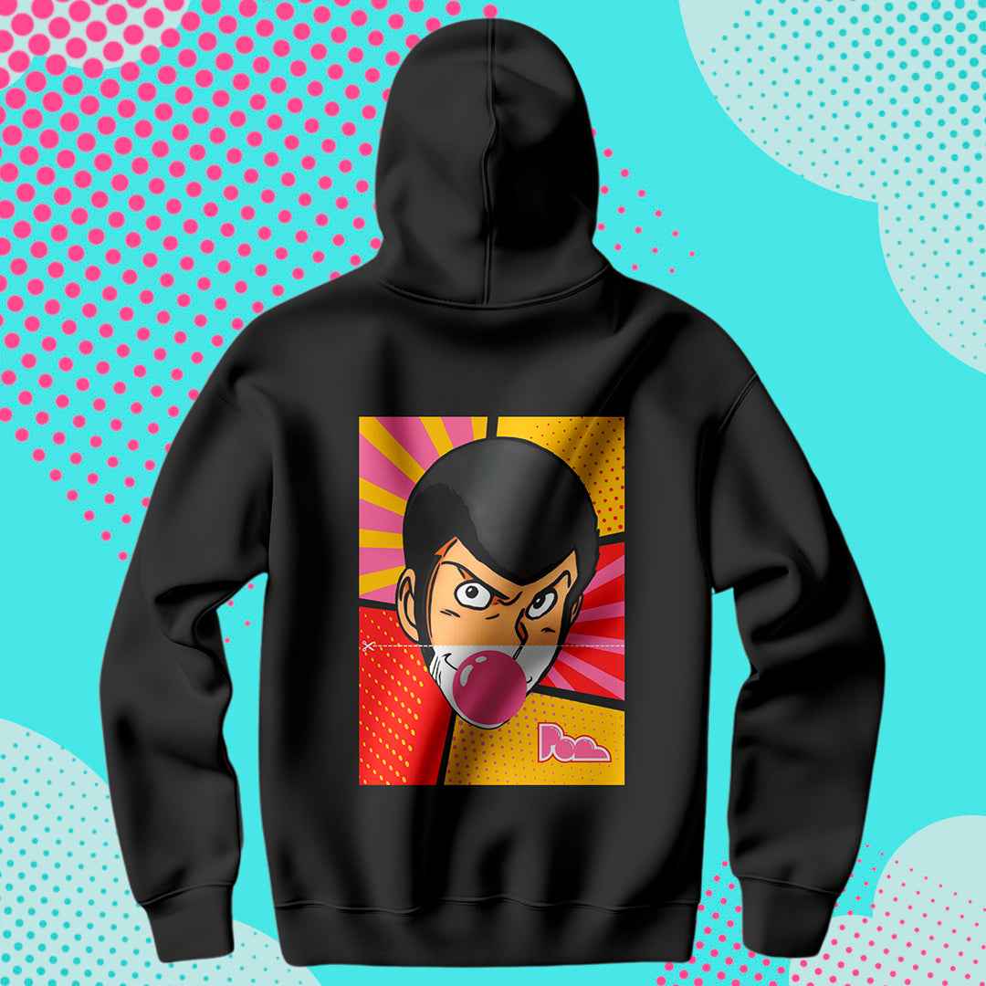 Felpa Pop con Cappuccio "Lupin"